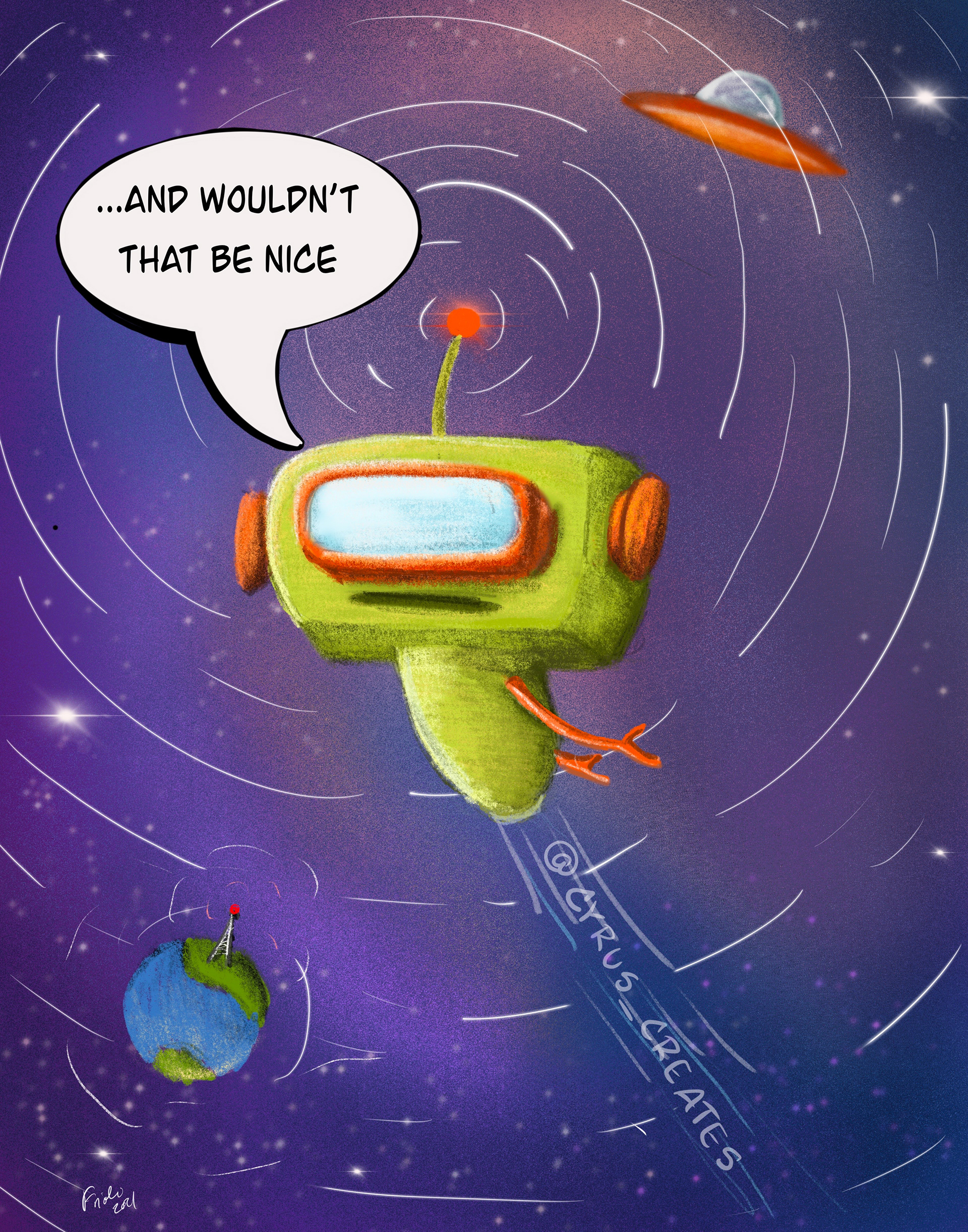 And another robot relates to the sentiment 