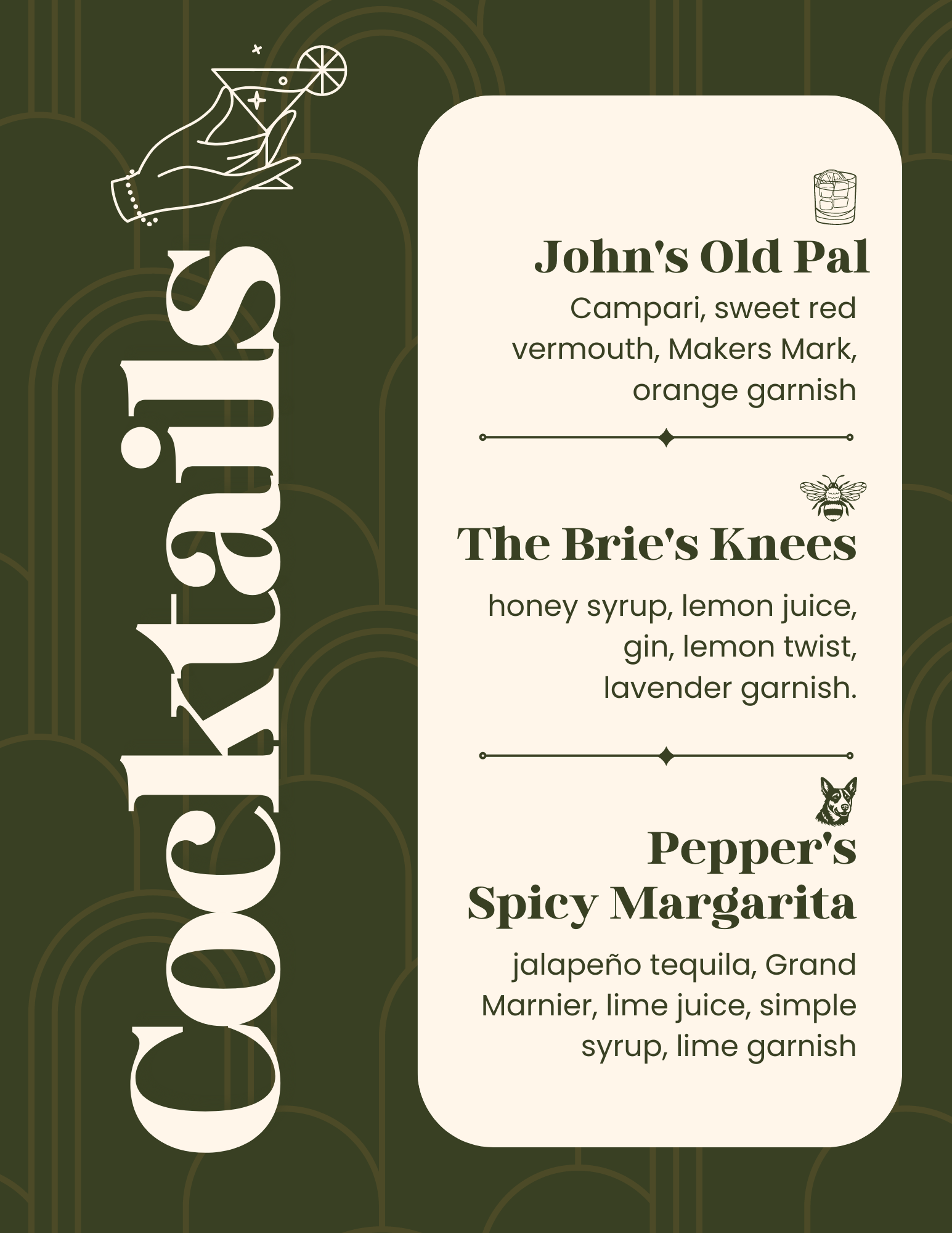 Signature Cocktails