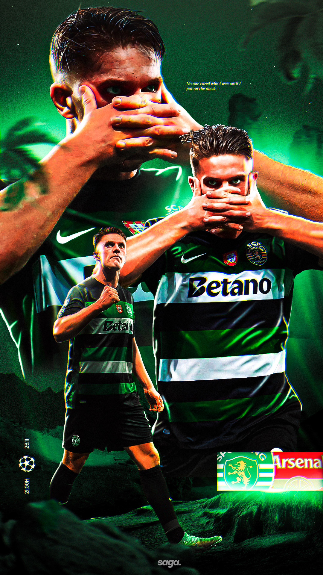 Gyokeres (Sporting) Match Day Concept