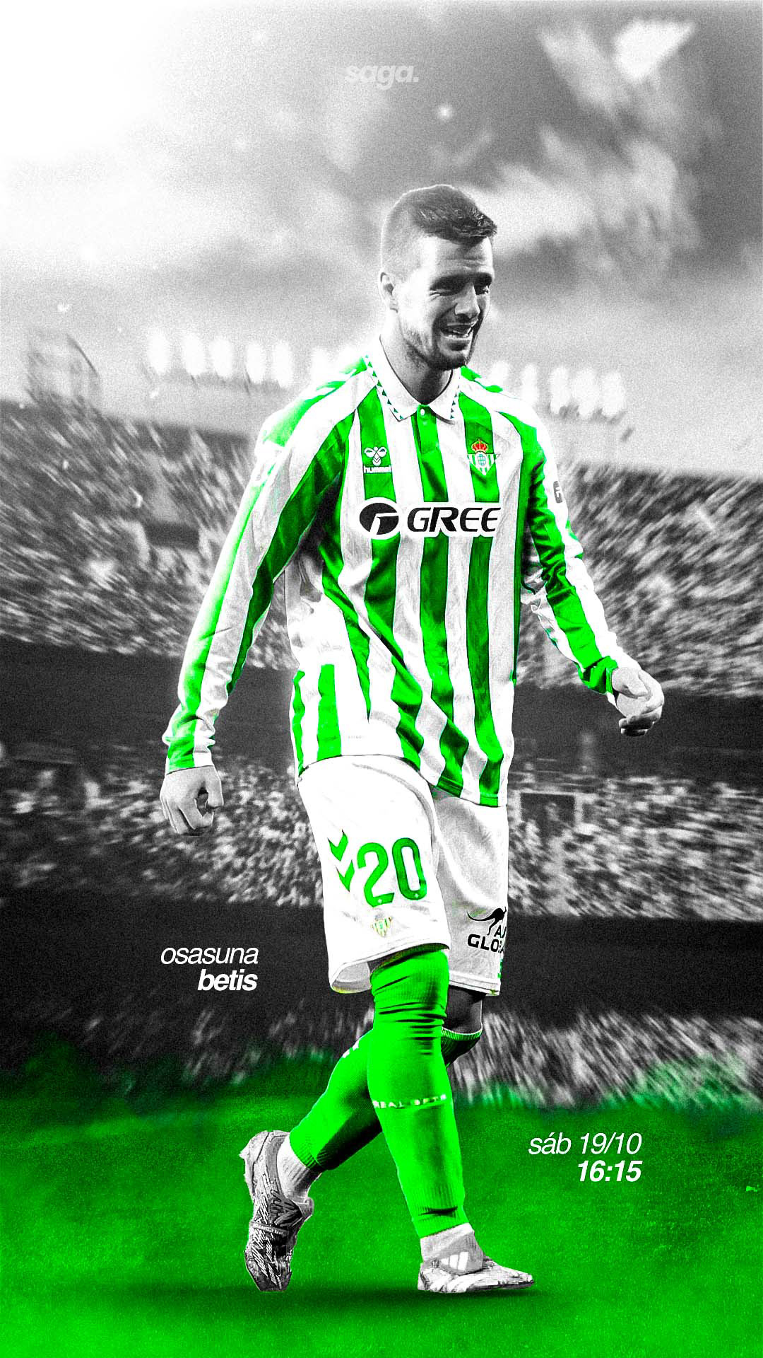 Lo Celso (Real Betis) Match Day Graphic Concept