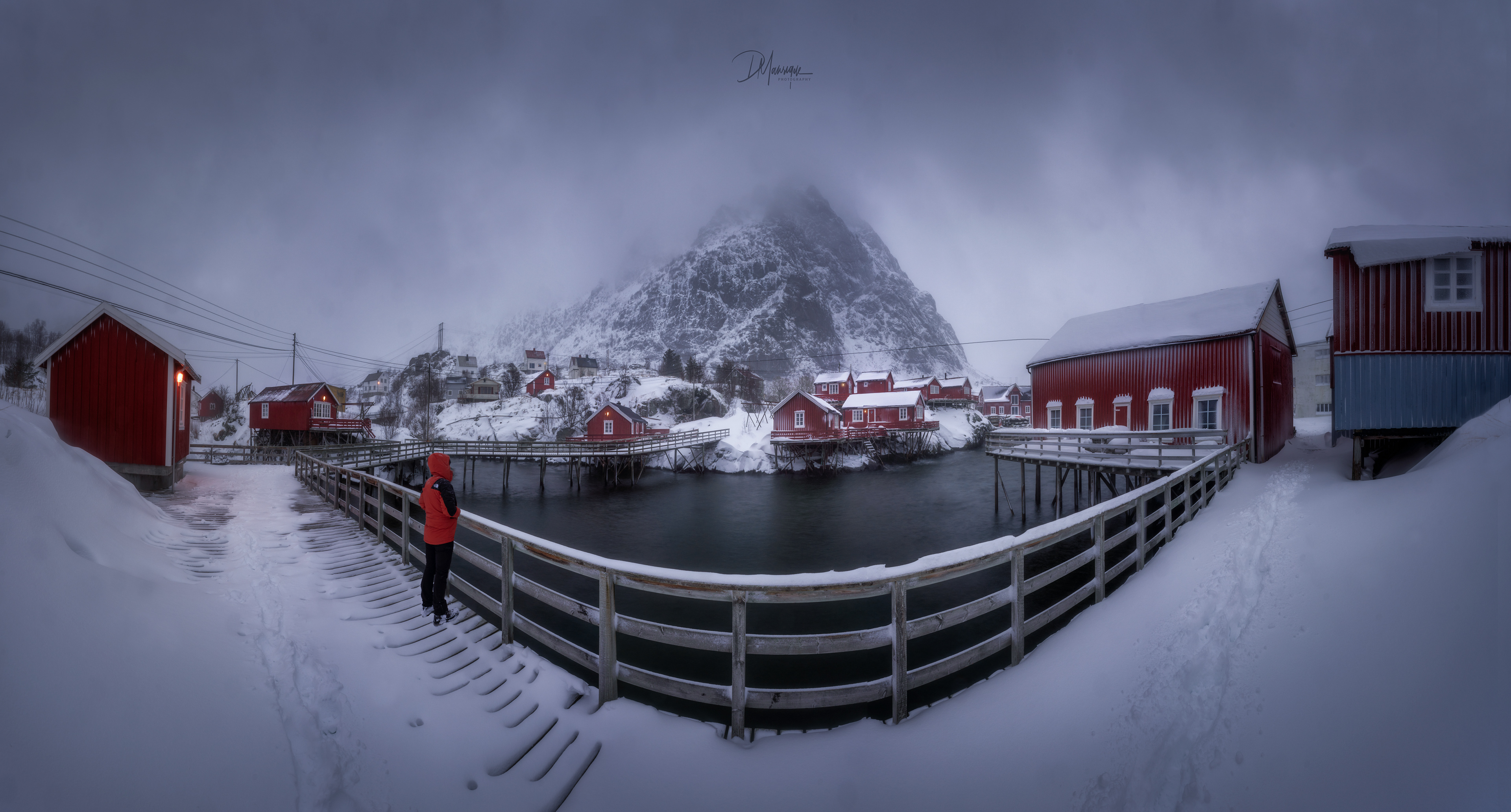 Fotografía panorámica en el ártico