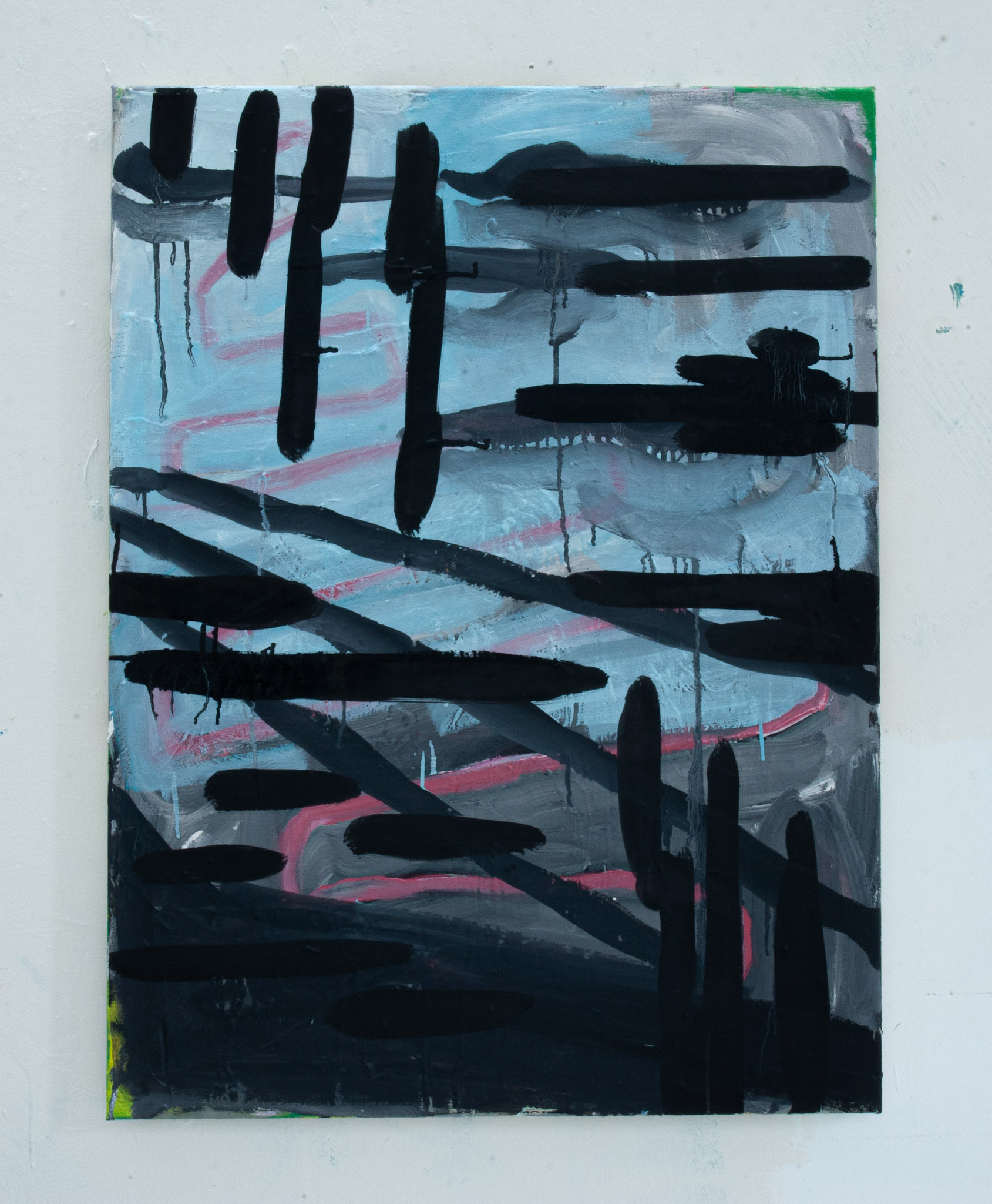 'Aus dem Fenster IVI' 60 x 70 cm