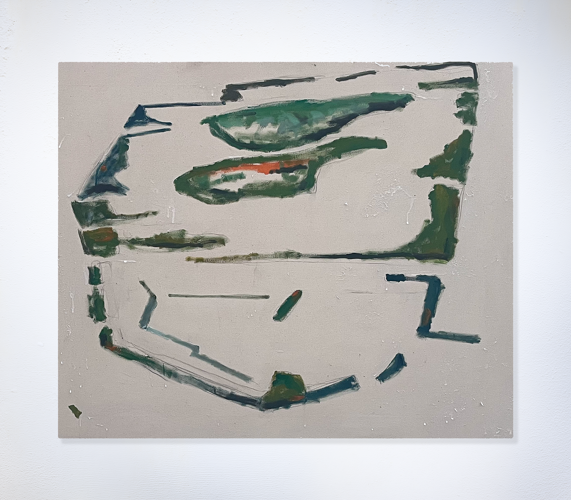 'Der Krüppel' 100 x 80 cm