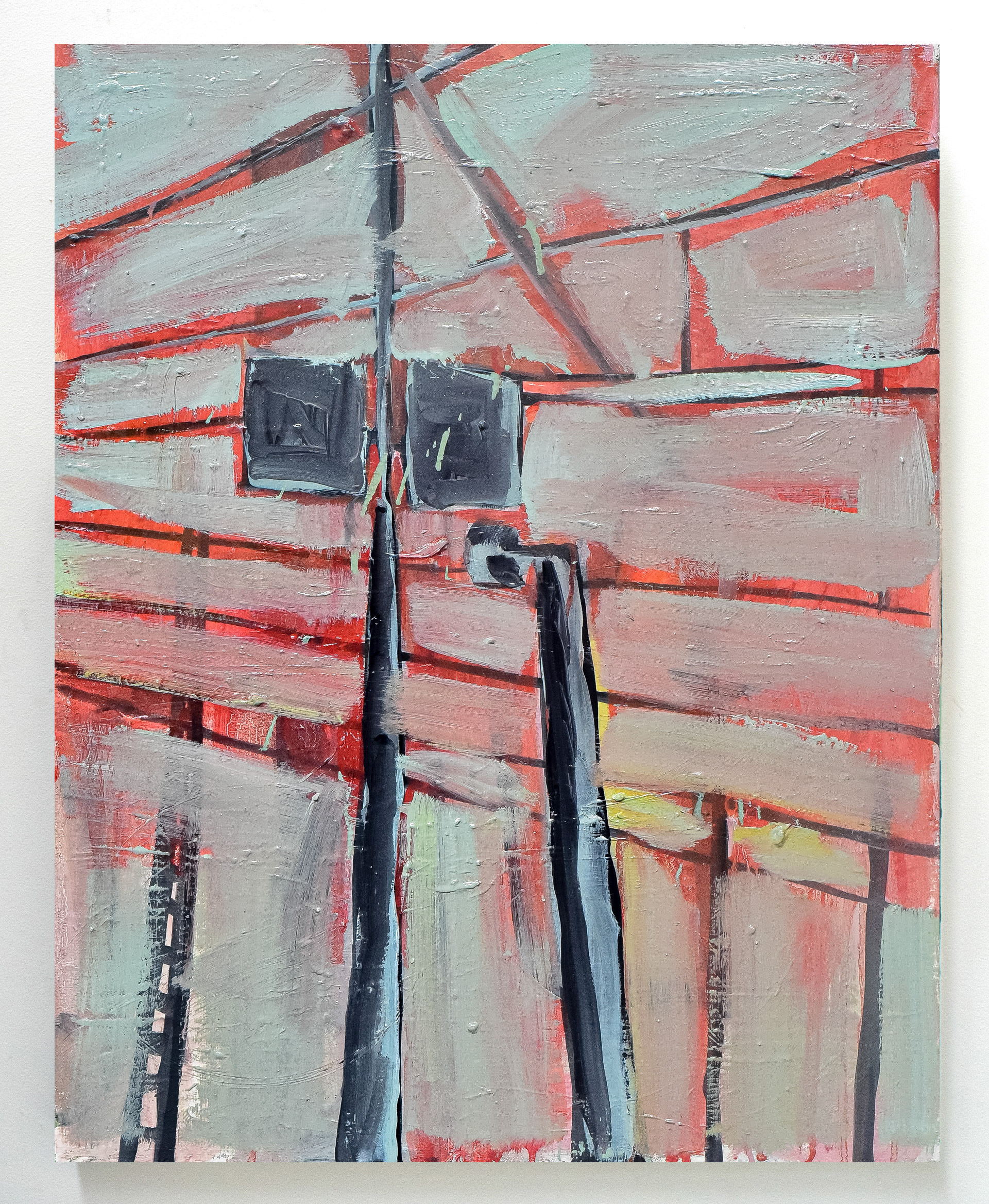 'Banhof Bentheim' - 50 x 70 cm