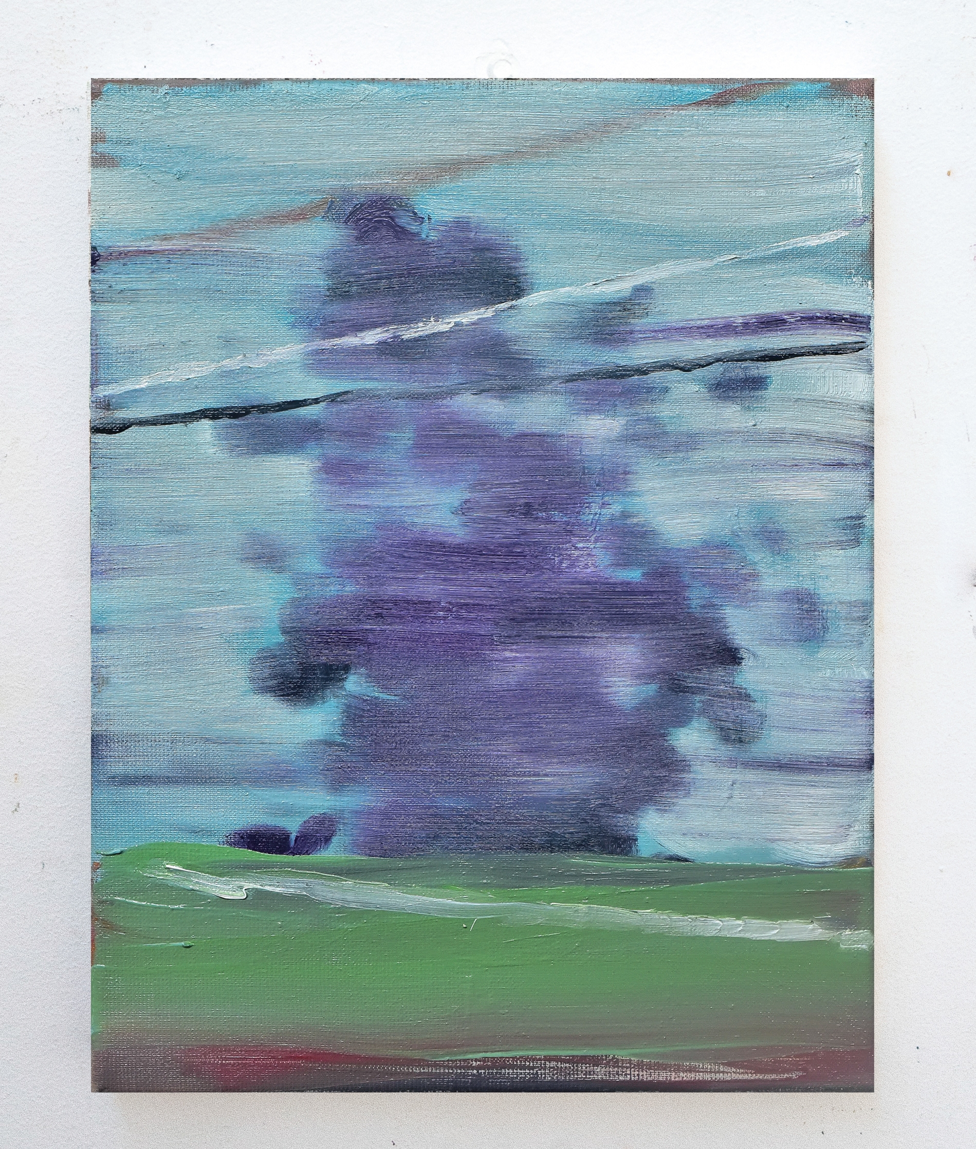 'Aus dem Fenster III' - 30 x 40 cm