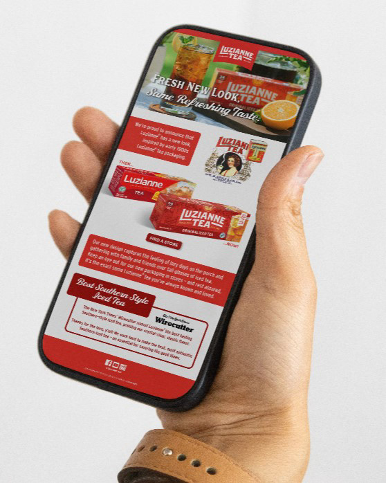 Branded email blasts.