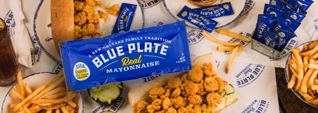 Package design for foodservice product expansion.