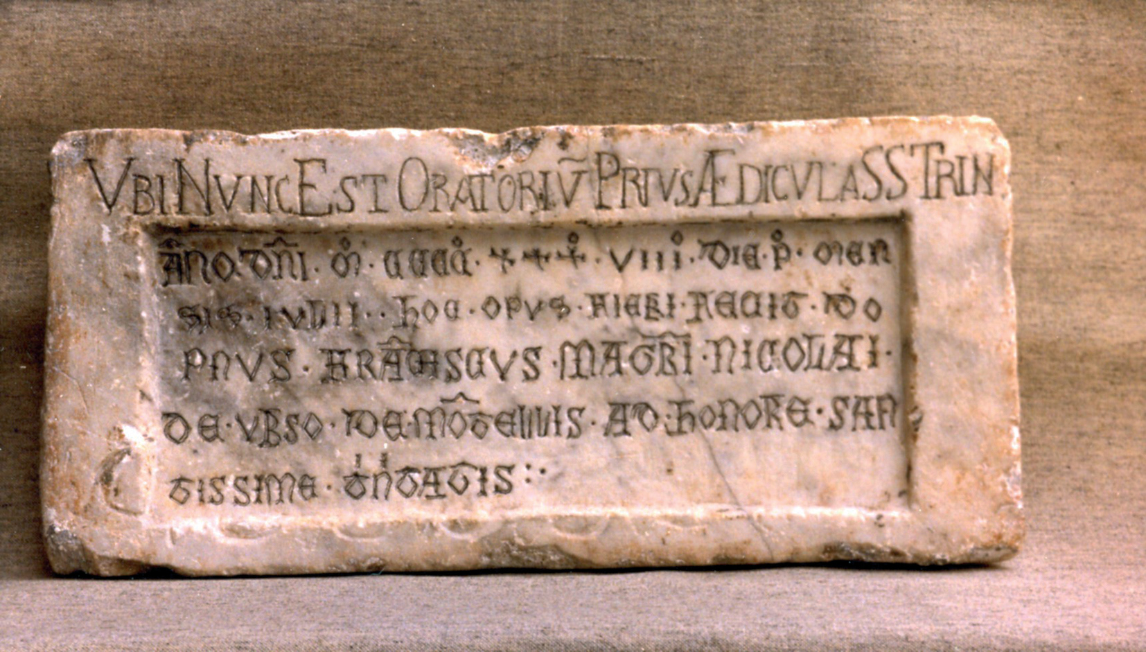 Epigrafe Chiesa Maria SS. Addolorata
