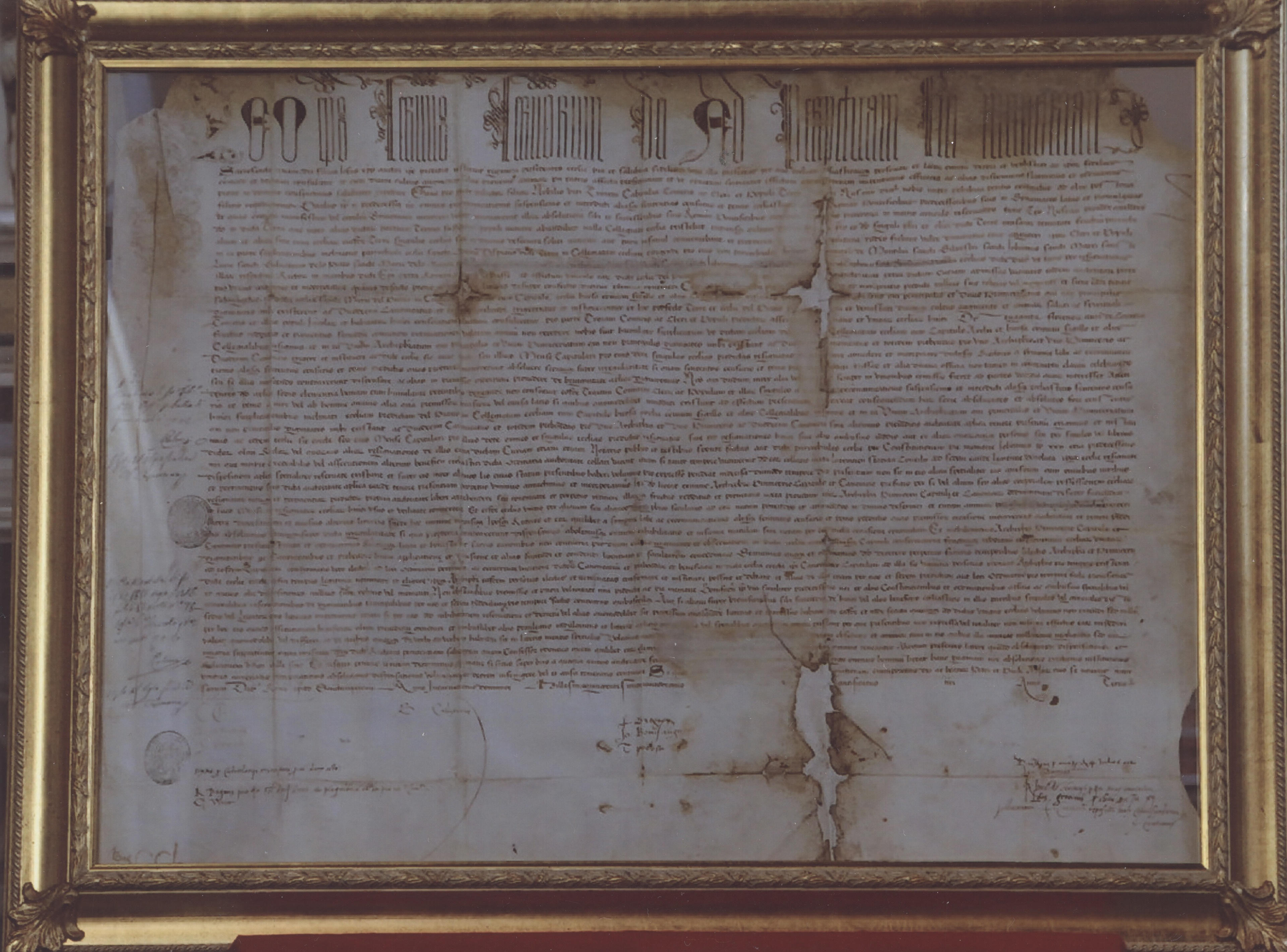 Bolla Papale dell'Arciconfraternita