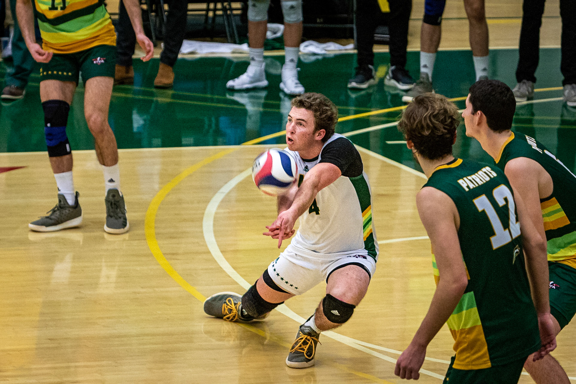 #4 Trevor Kennan, Receiving Service GMU RAC