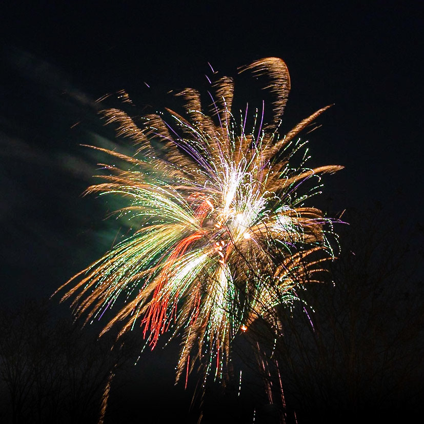 Blue ridge Fireworks #2 (Ashby Ponds)