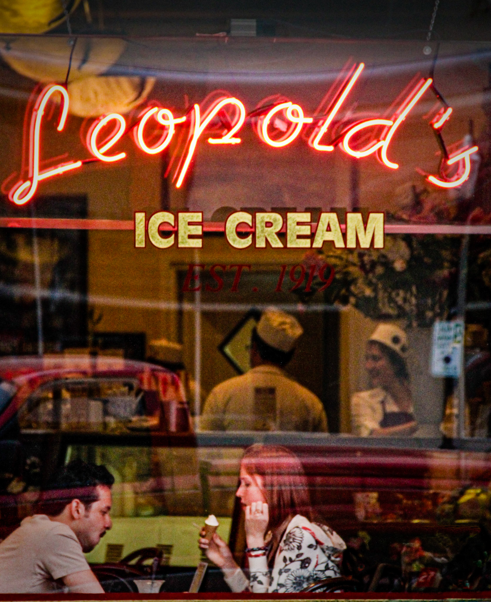 Ice Cream Date, Leopold's, Savanna, GA