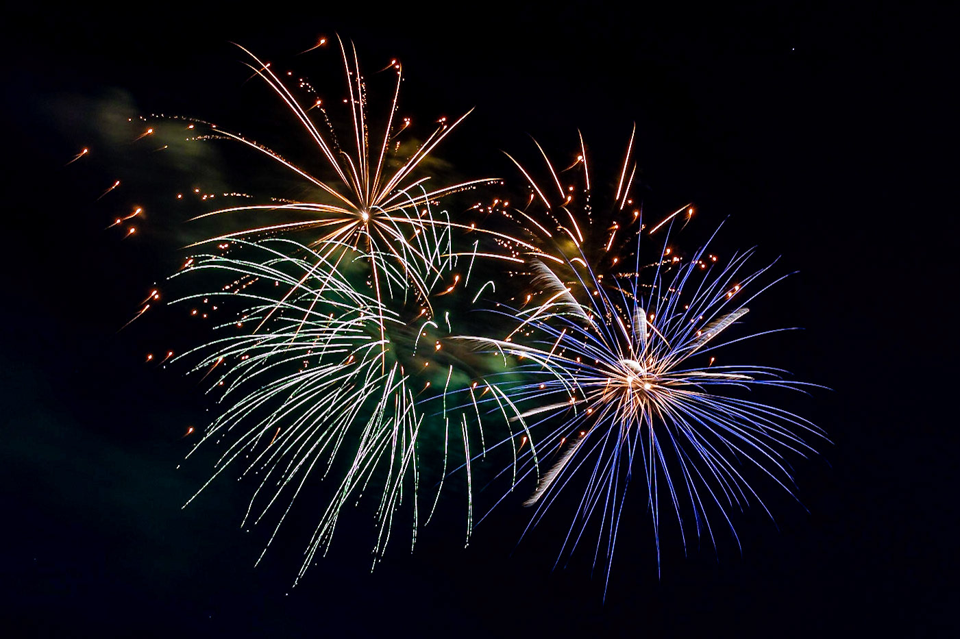 Blue Rdige Fireworks #1 (Ashby Ponds)