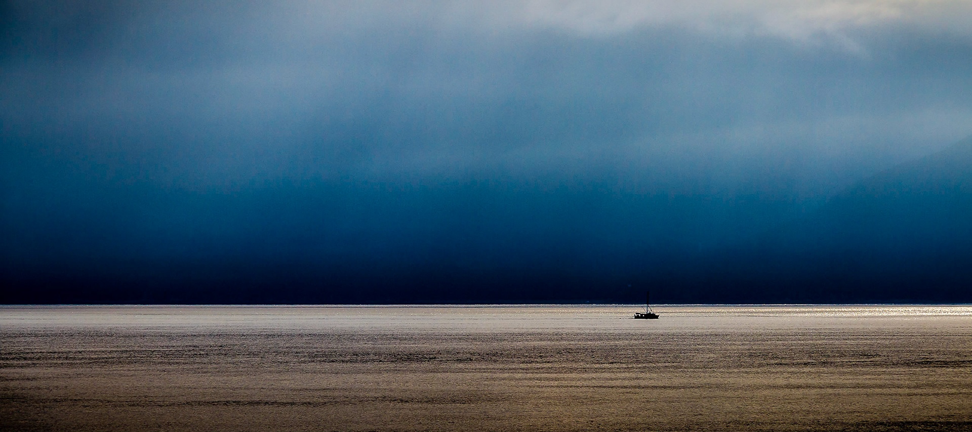 Lonely Trawler, Inside Passage, Alaska