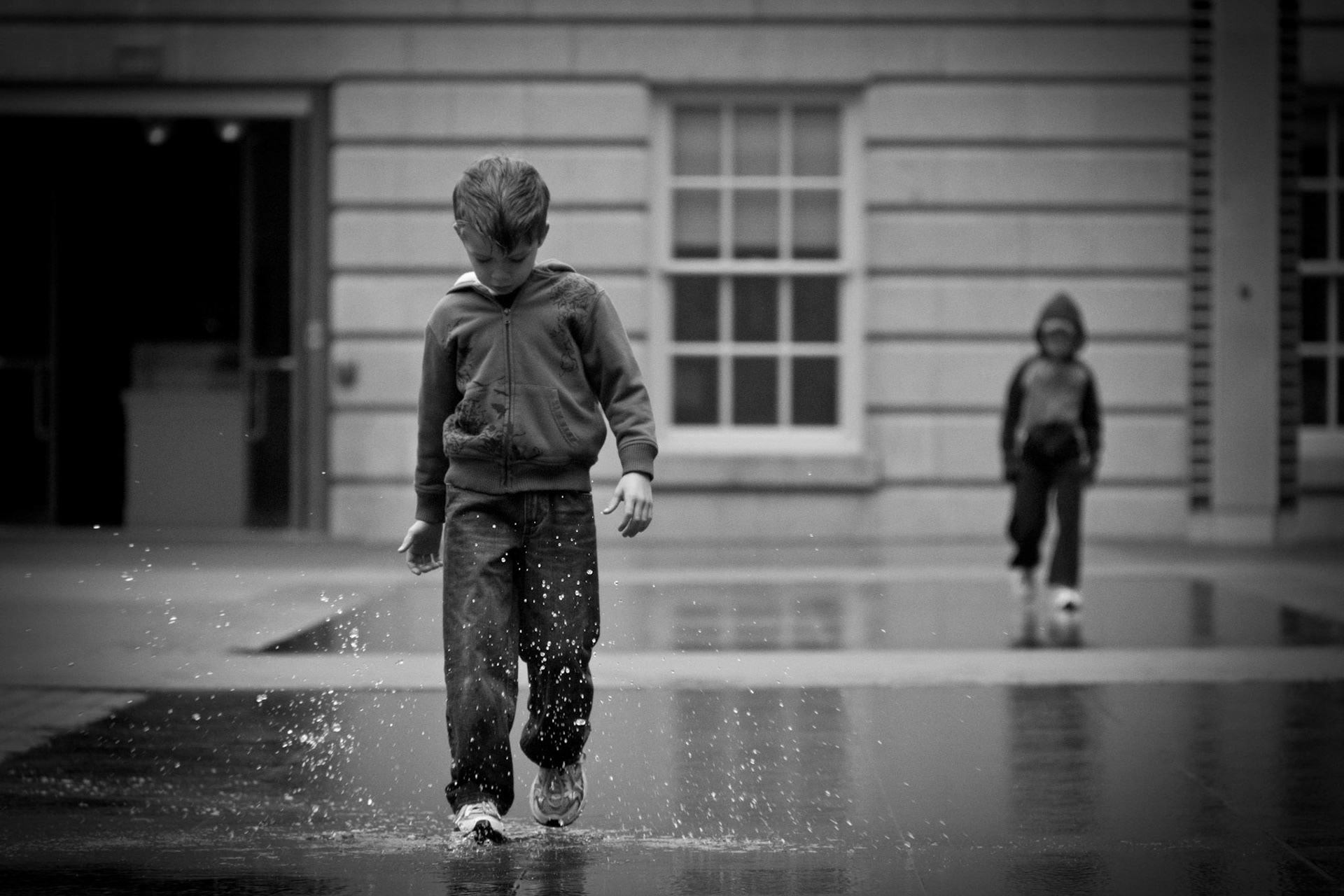 Splashing Boy