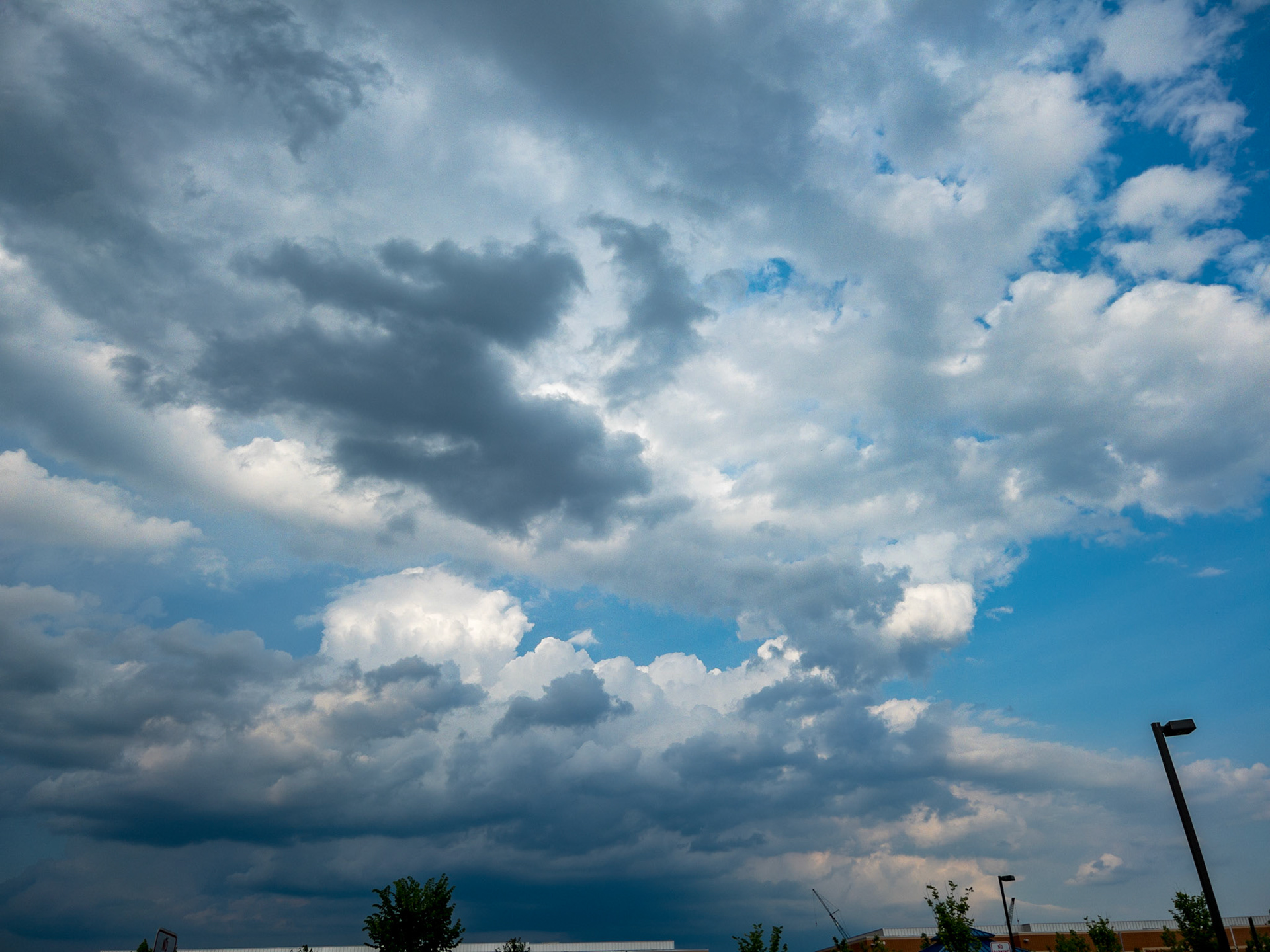 Clouds over Ashby Ponds, VA