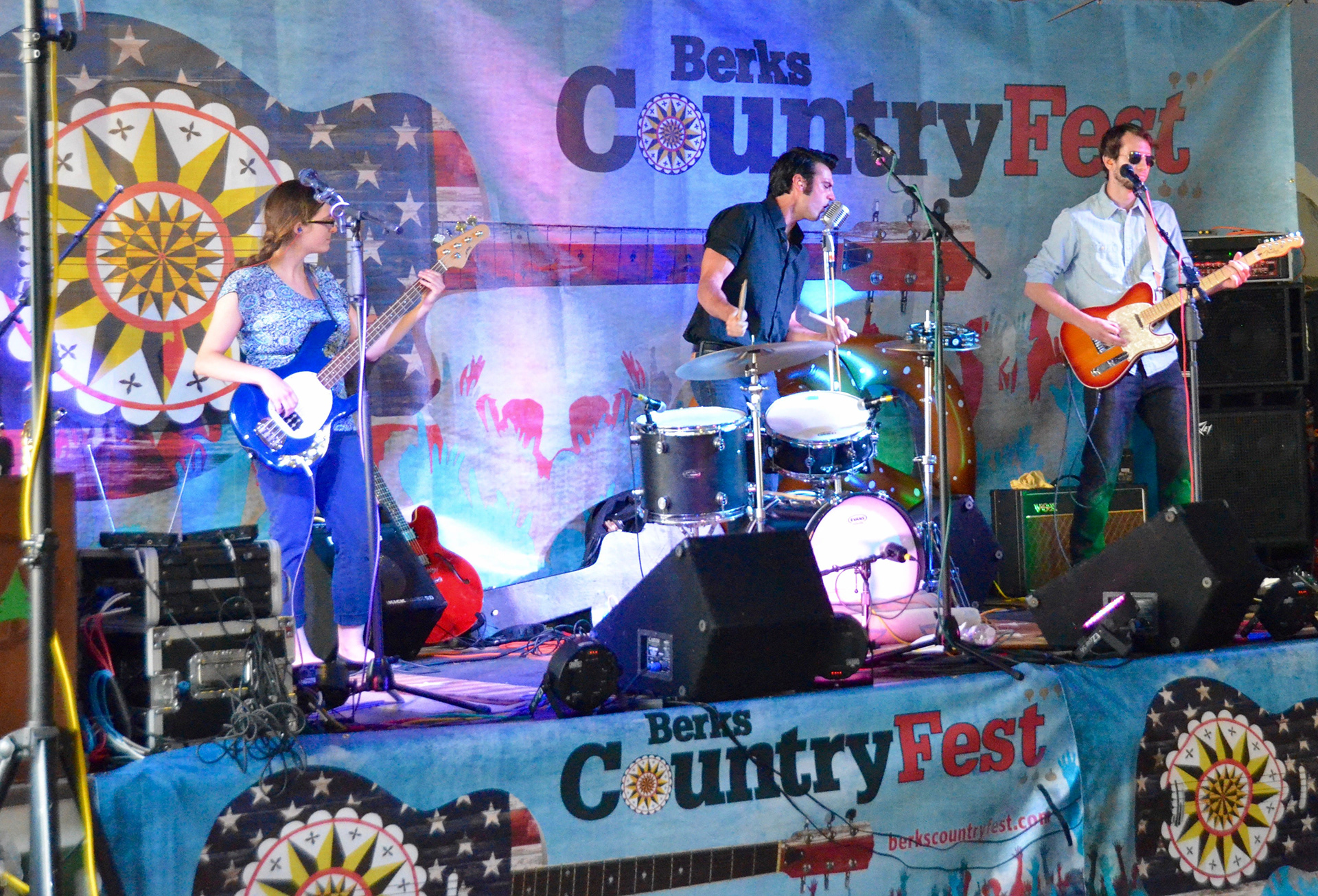 Berks Country Fest Signage