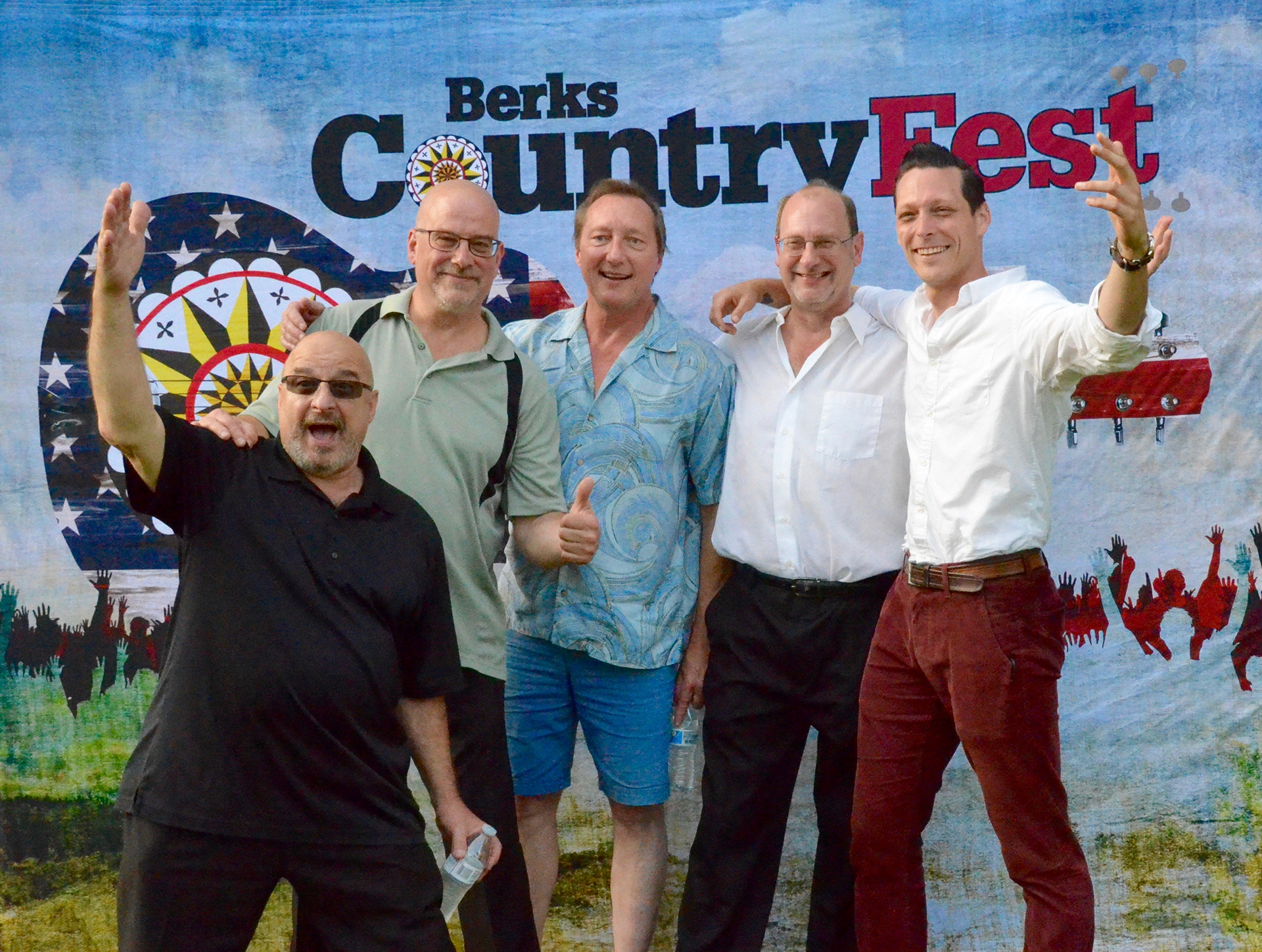 Berks Country Fest Back Drop