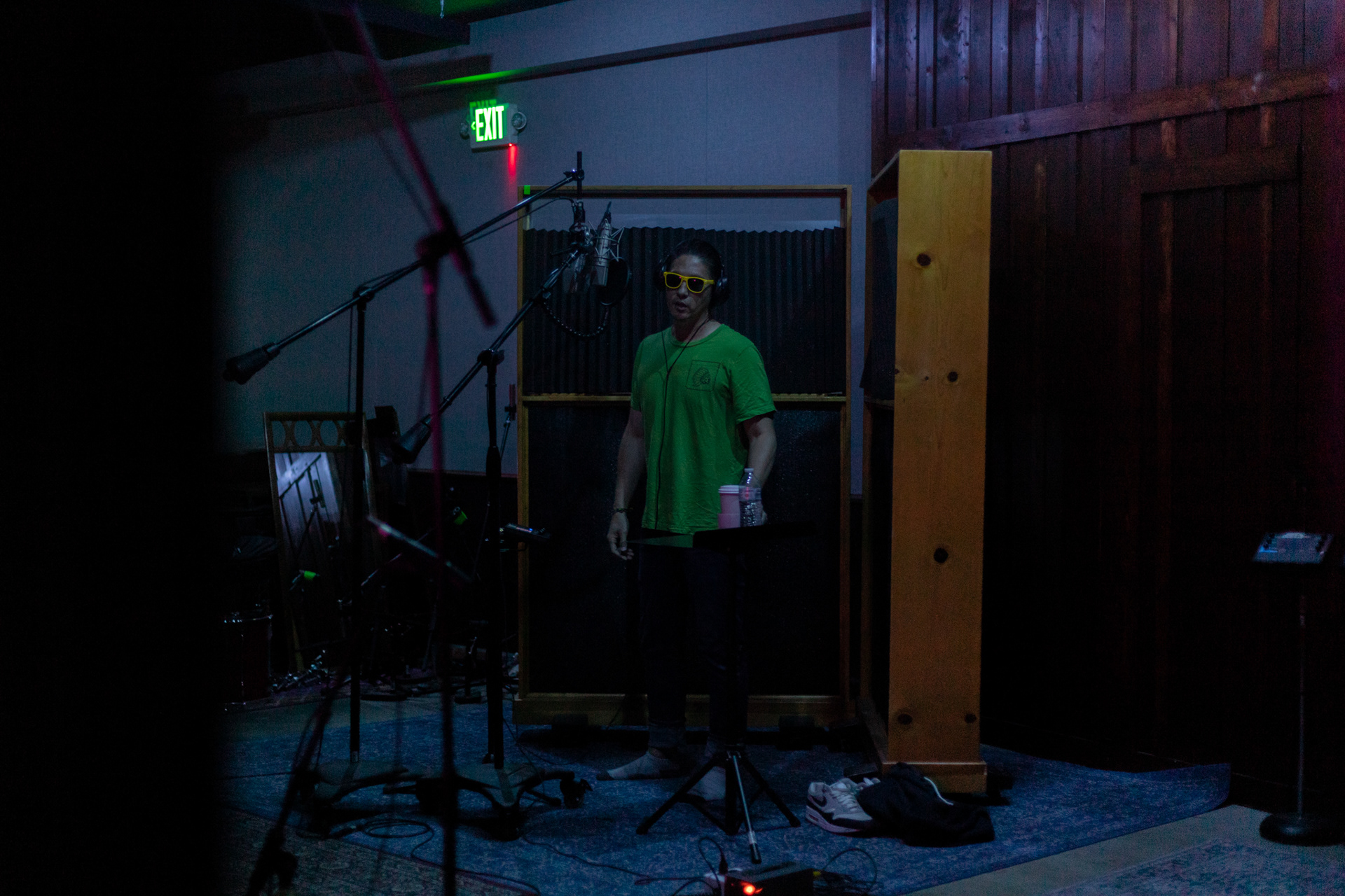 Westside Wisemen studio recording at Big Bad Sound on Jul. 24, 2019