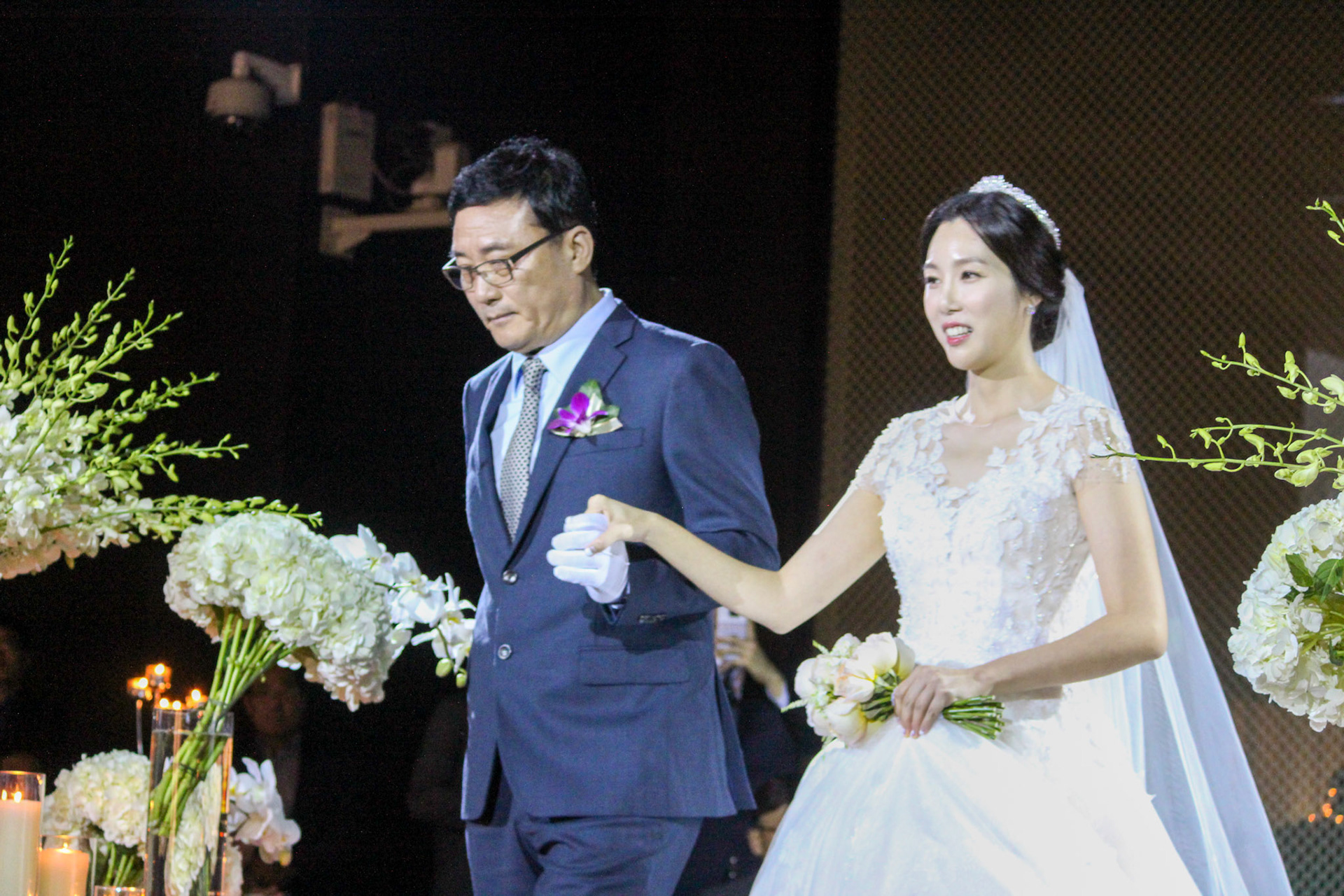 A wedding in Seoul, South Korea, Oct. 2017