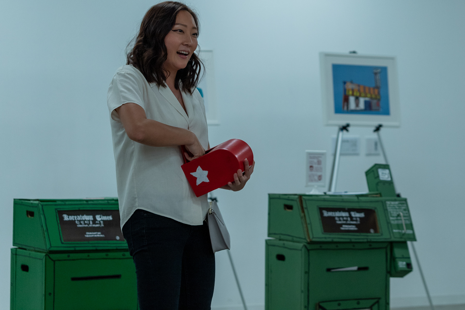 Mikki Paek at Koreatown Map Project Launch Party on Sep. 14, 2019