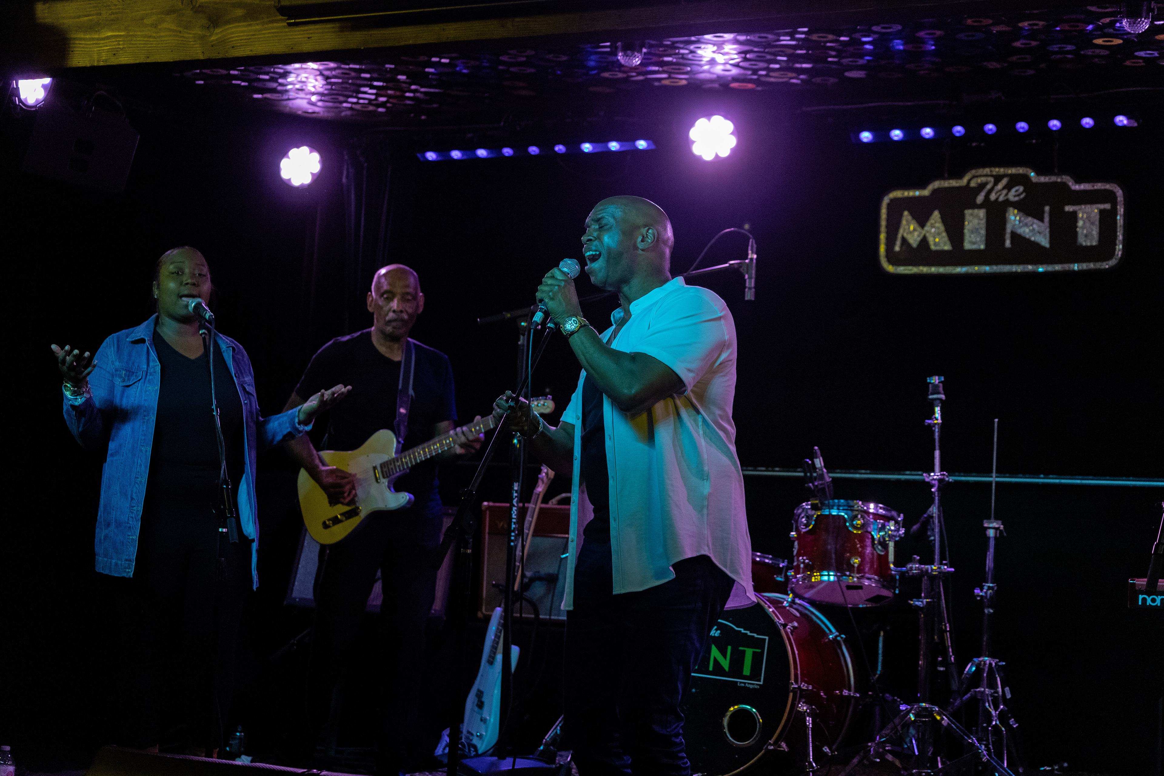 Terrell Edwards performs at The Mint in Los Angeles on Aug. 11, 2019.