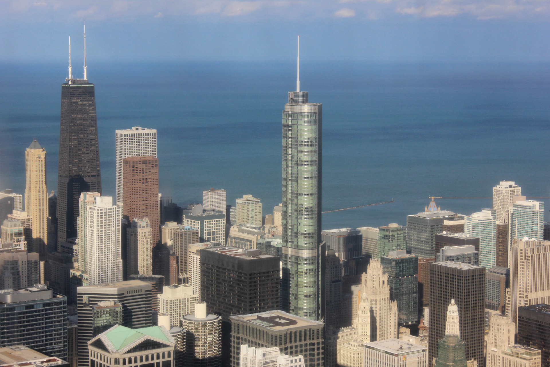 View of downtown Chicago, Nov. 2015