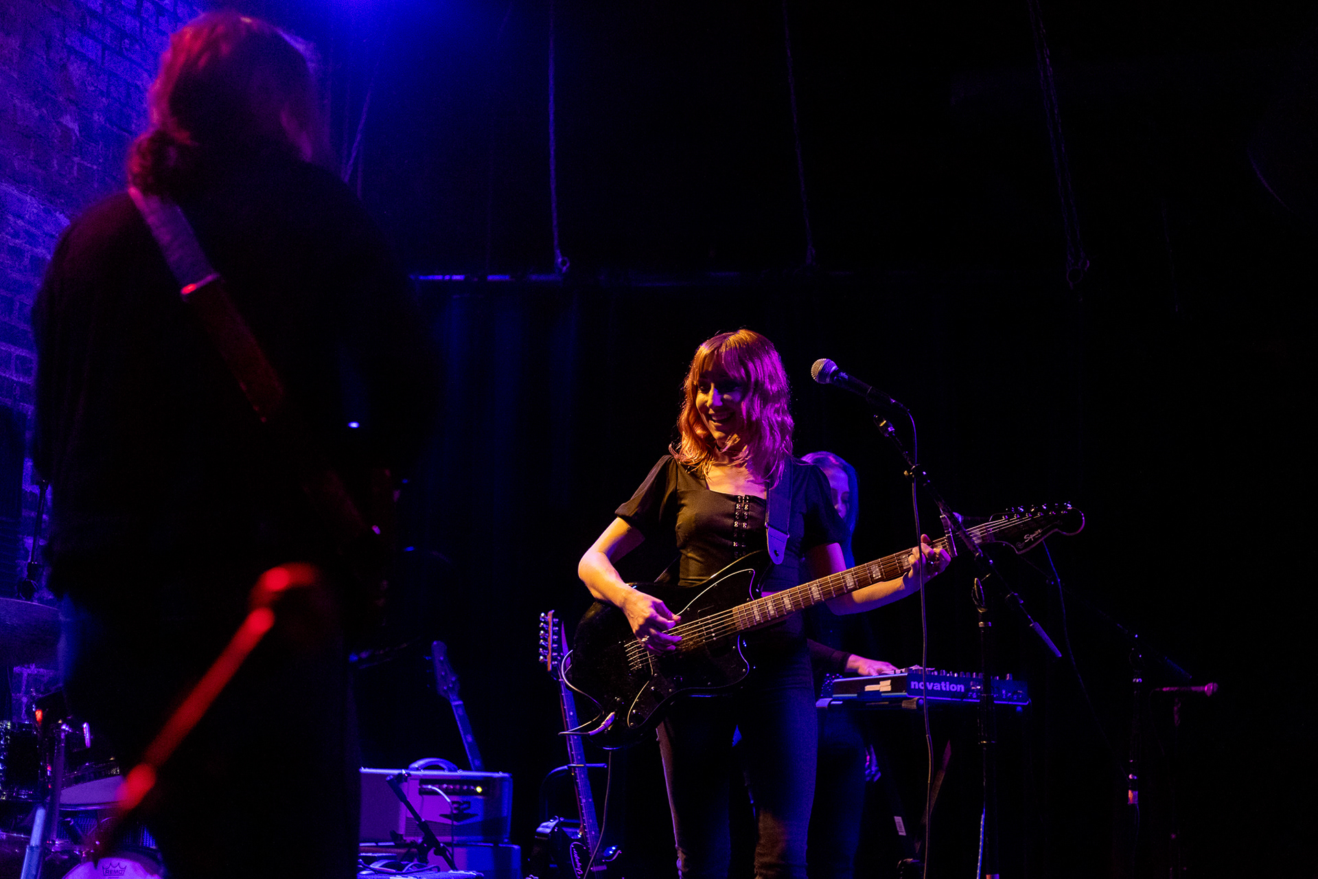 Lauren Lakis and her band perform at the Hi Hat in Los Angeles on Jan. 30, 2020