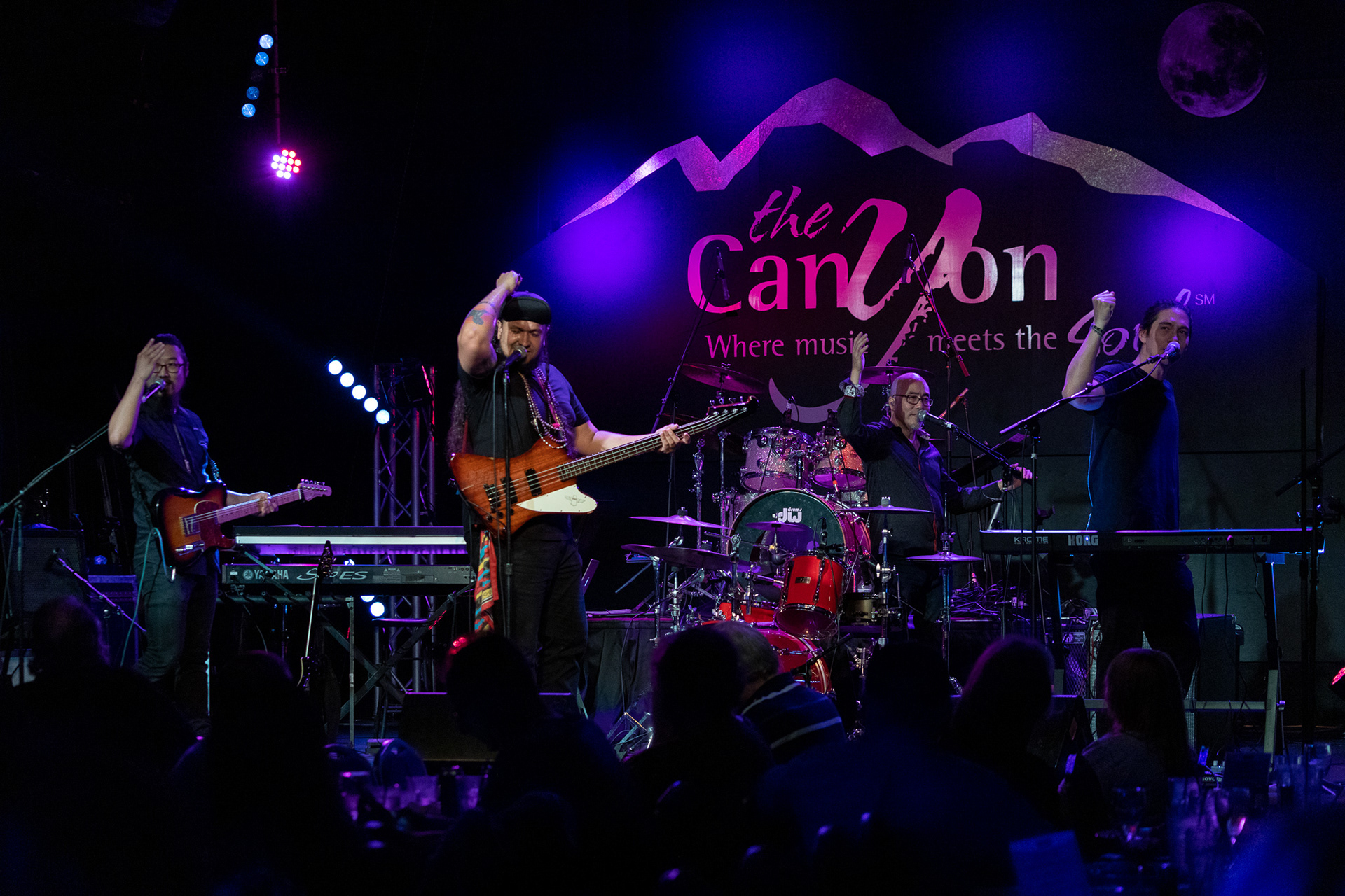 Westside Wisemen performs at The Canyon Club in Agoura Hills, CA on Jul. 19, 2019.