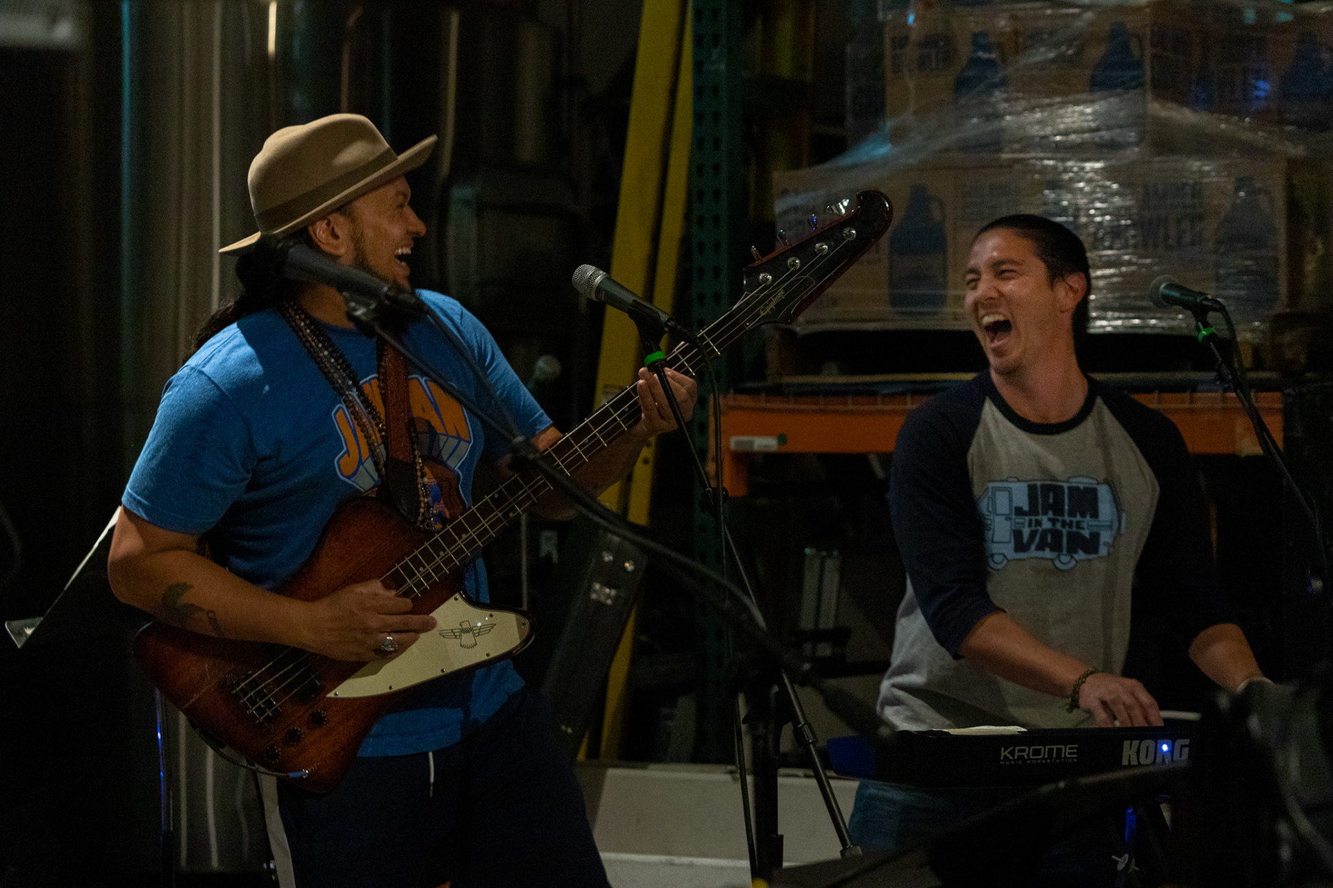 Westside Wisemen performs at Brewyard in Glendale, Calif. on Oct. 11, 2019