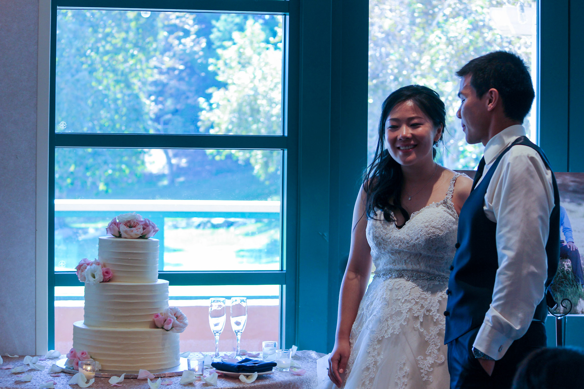 A wedding in Fullerton, Calif., Sept. 2017