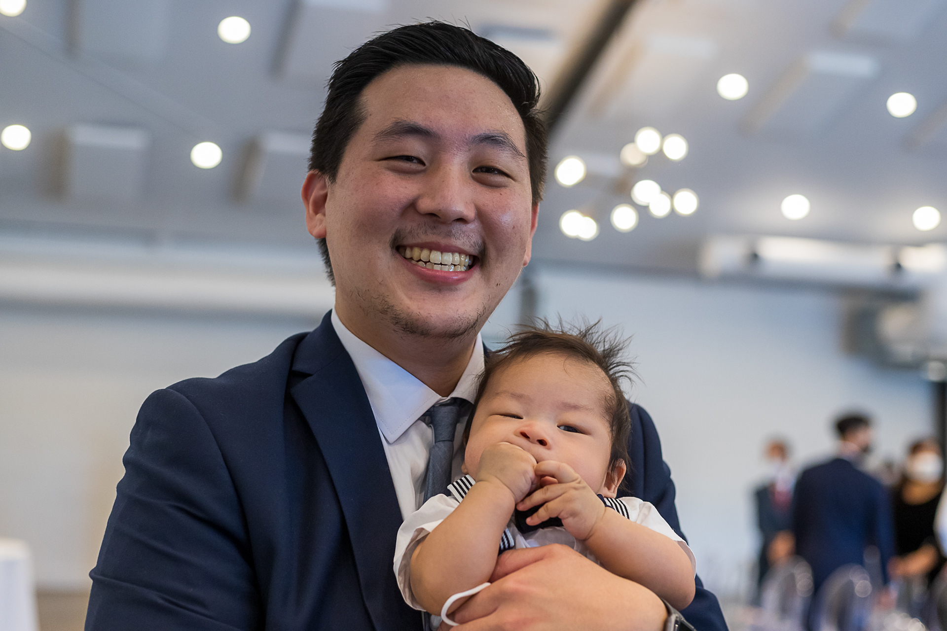 Family Portrait of Tim and Benji - Josephine and Andrew (2021.09.18)