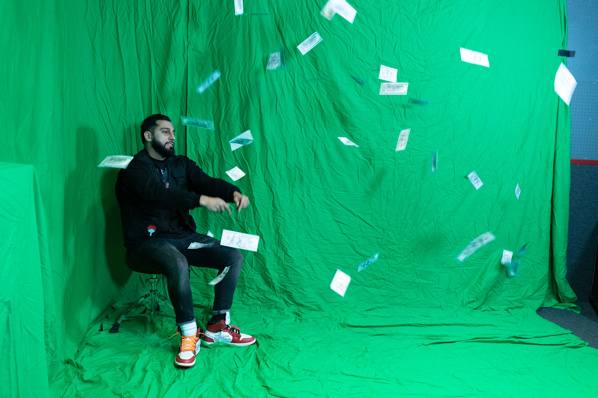 Rapper Deen Music Video Behind-The-Scenes on Feb. 22, 2020