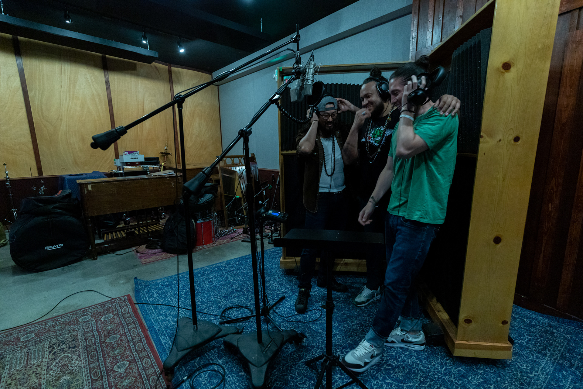 Westside Wisemen studio recording at Big Bad Sound on Jul. 24, 2019