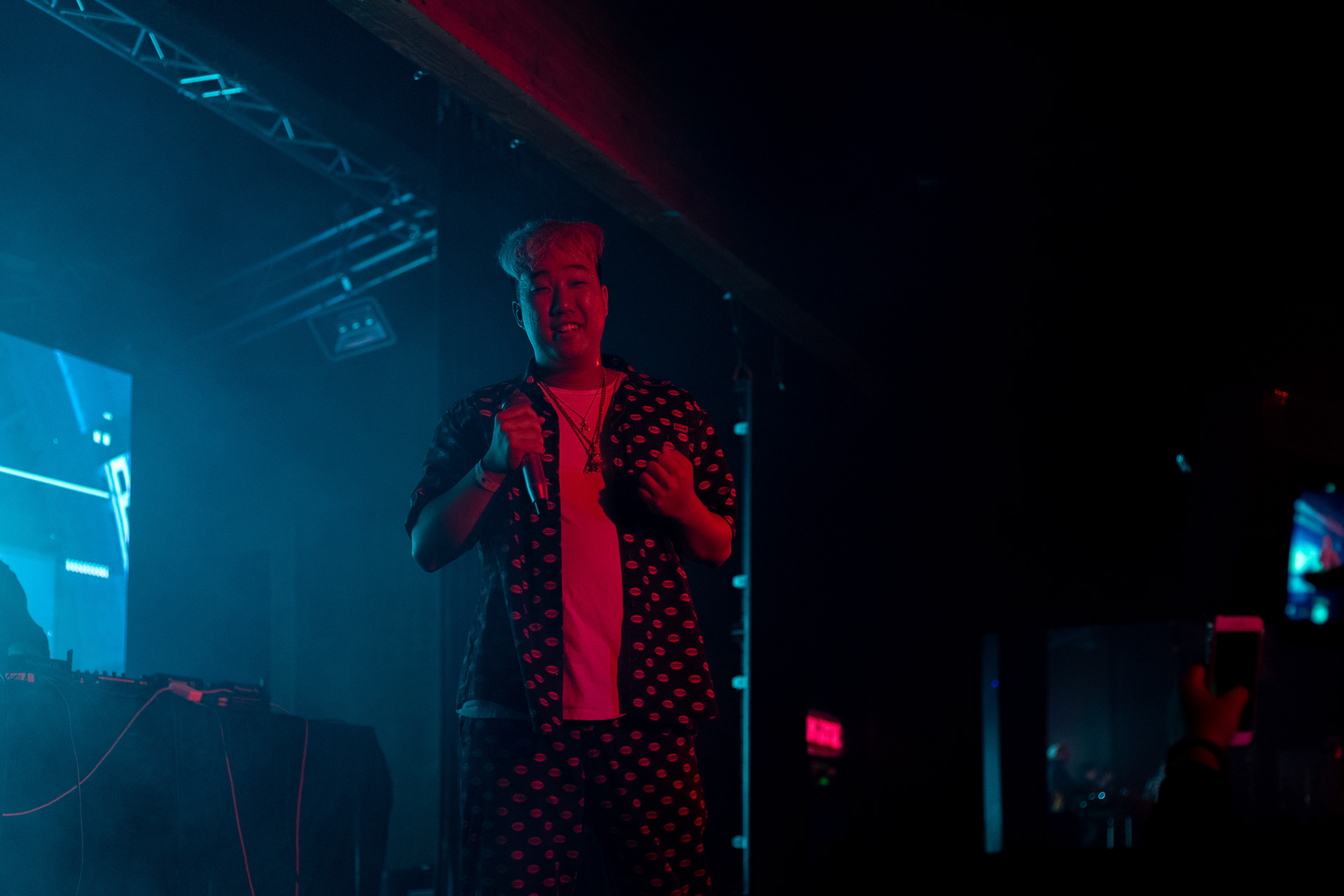 Ted Park performs at Catch One in Los Angeles on Feb. 13, 2020
