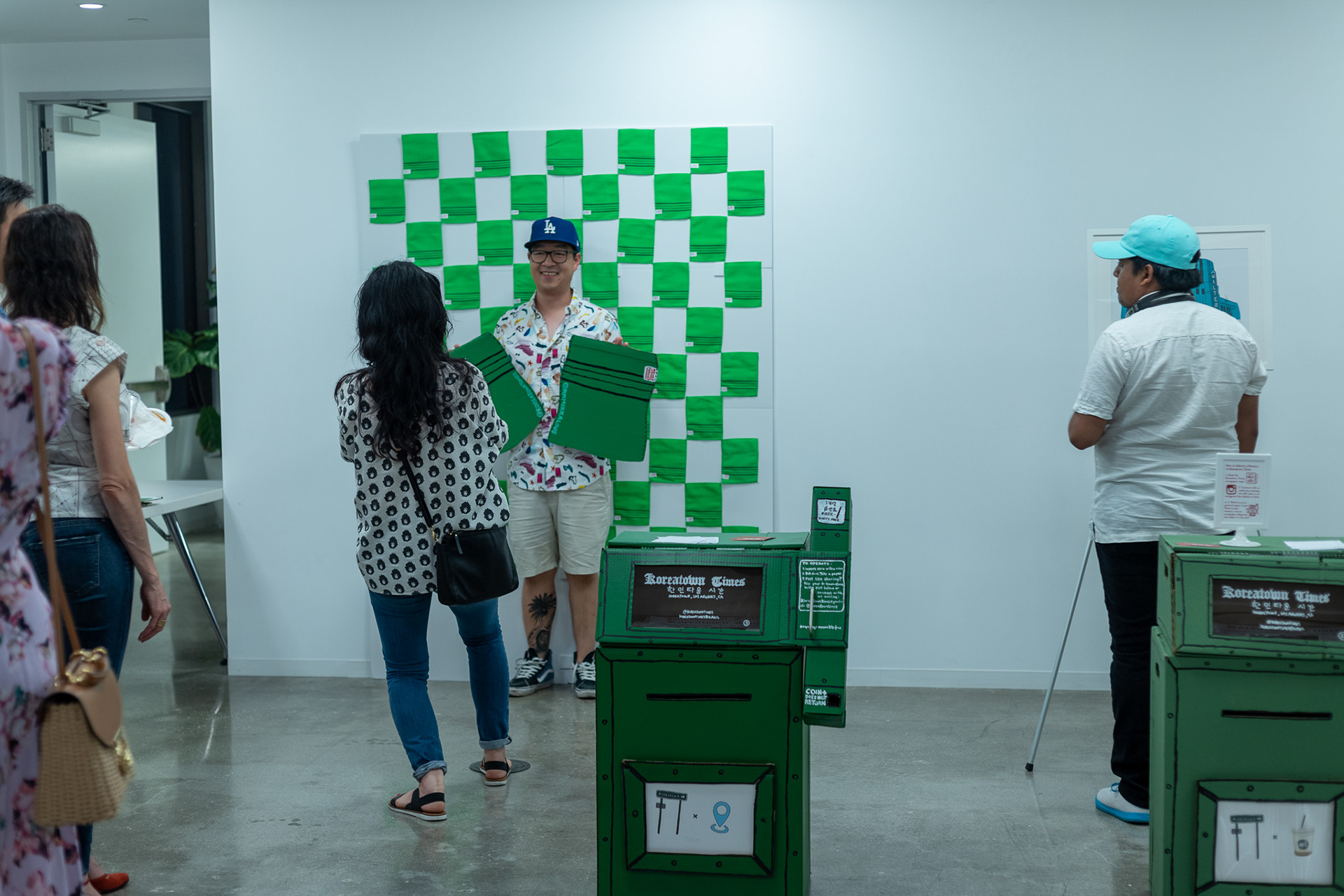 Mikki Paek's Koreatown Map Project Launch Party at Ethos Society in Los Angeles on Sept. 14, 2019.