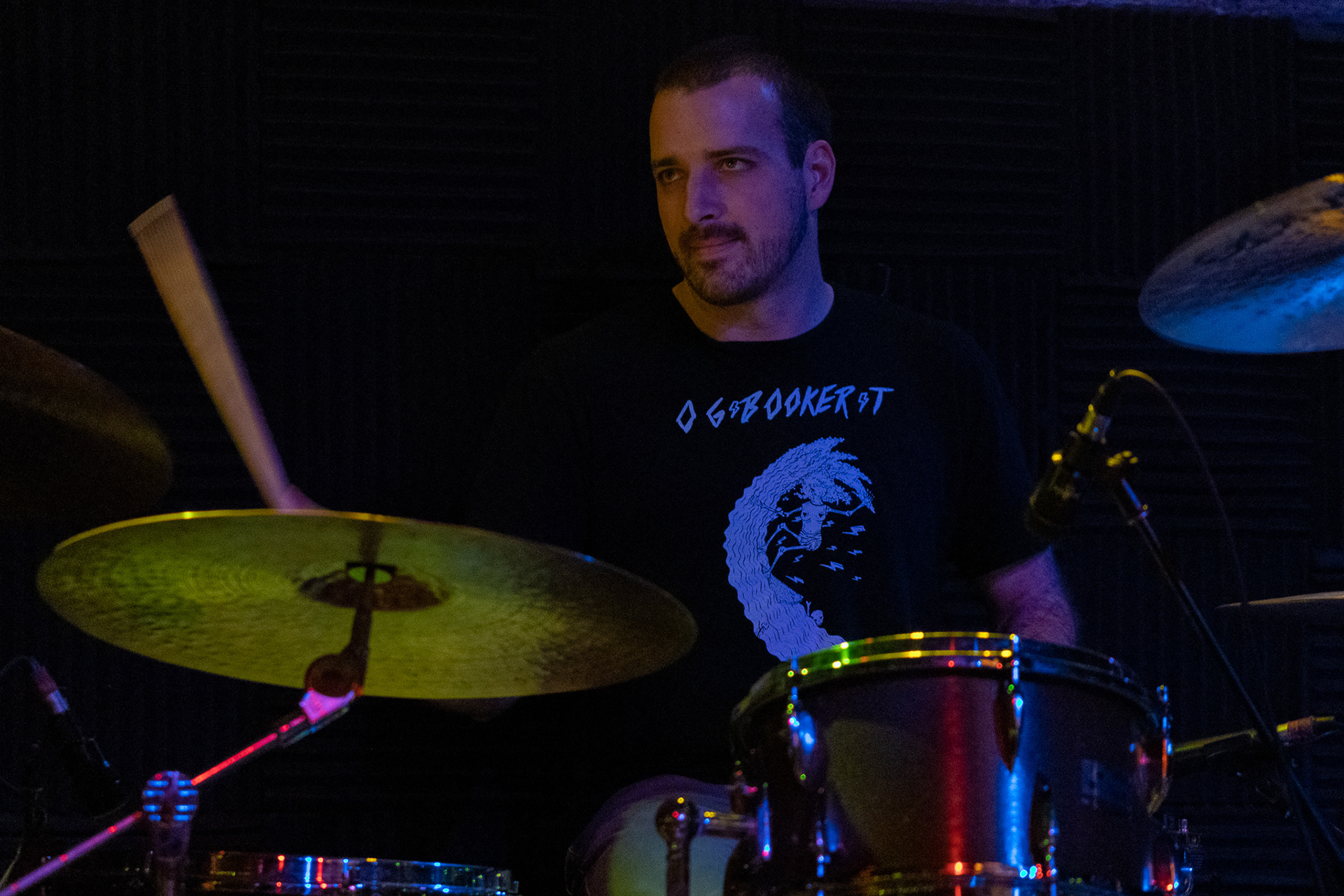 Lauren Lakis and her band perform at the Hi Hat in Los Angeles on Jan. 30, 2020
