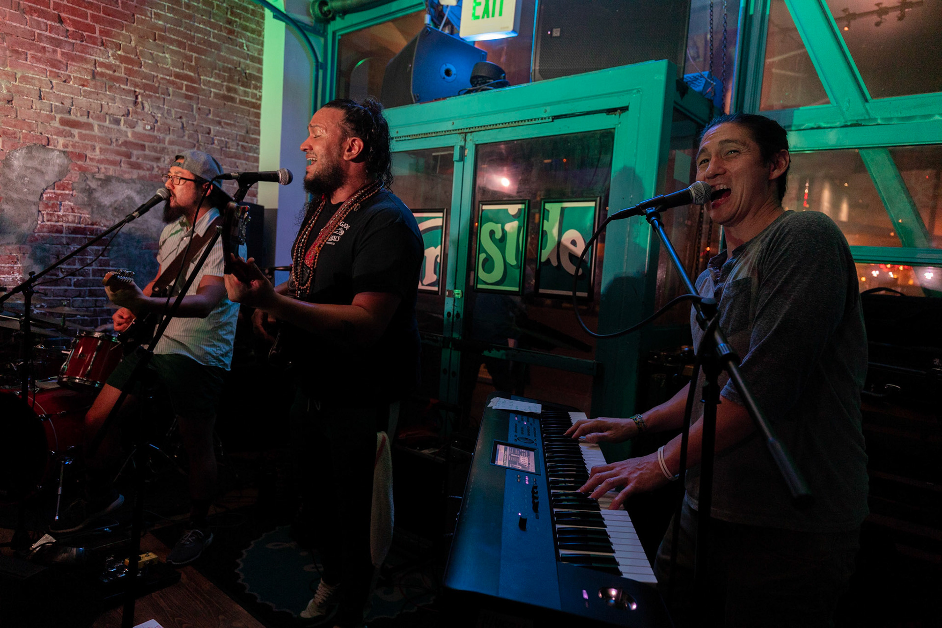 Westside Wisemen performs at Surfside Venice in Venice, California on Jun. 29, 2019.