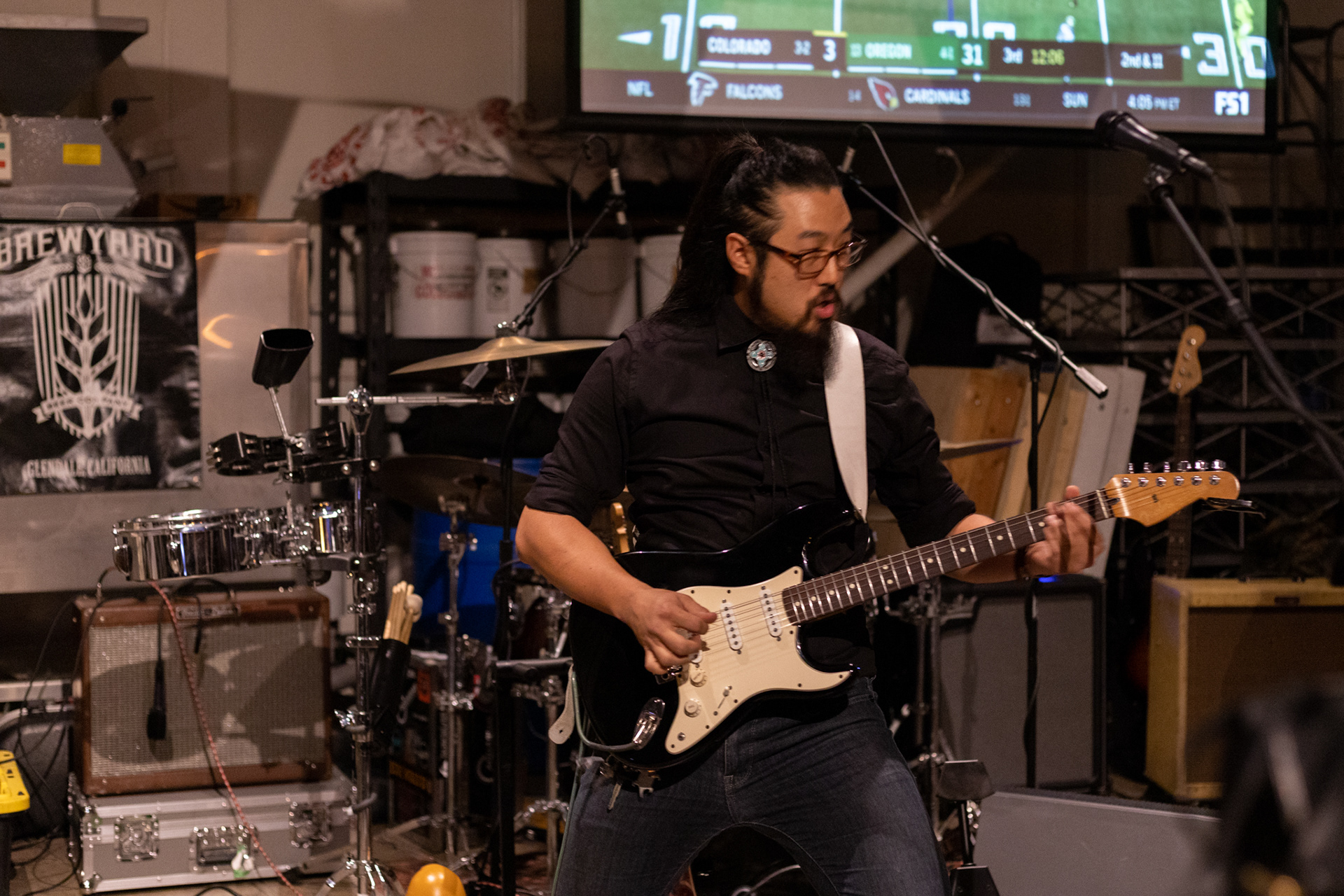 Westside Wisemen performs at Brewyard in Glendale, Calif. on Oct. 11, 2019