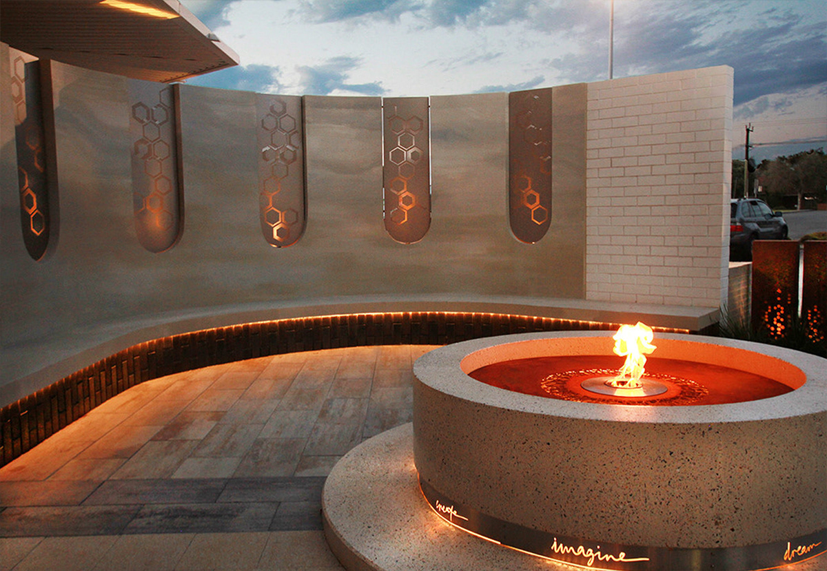 TERRAZO FIRE PIT