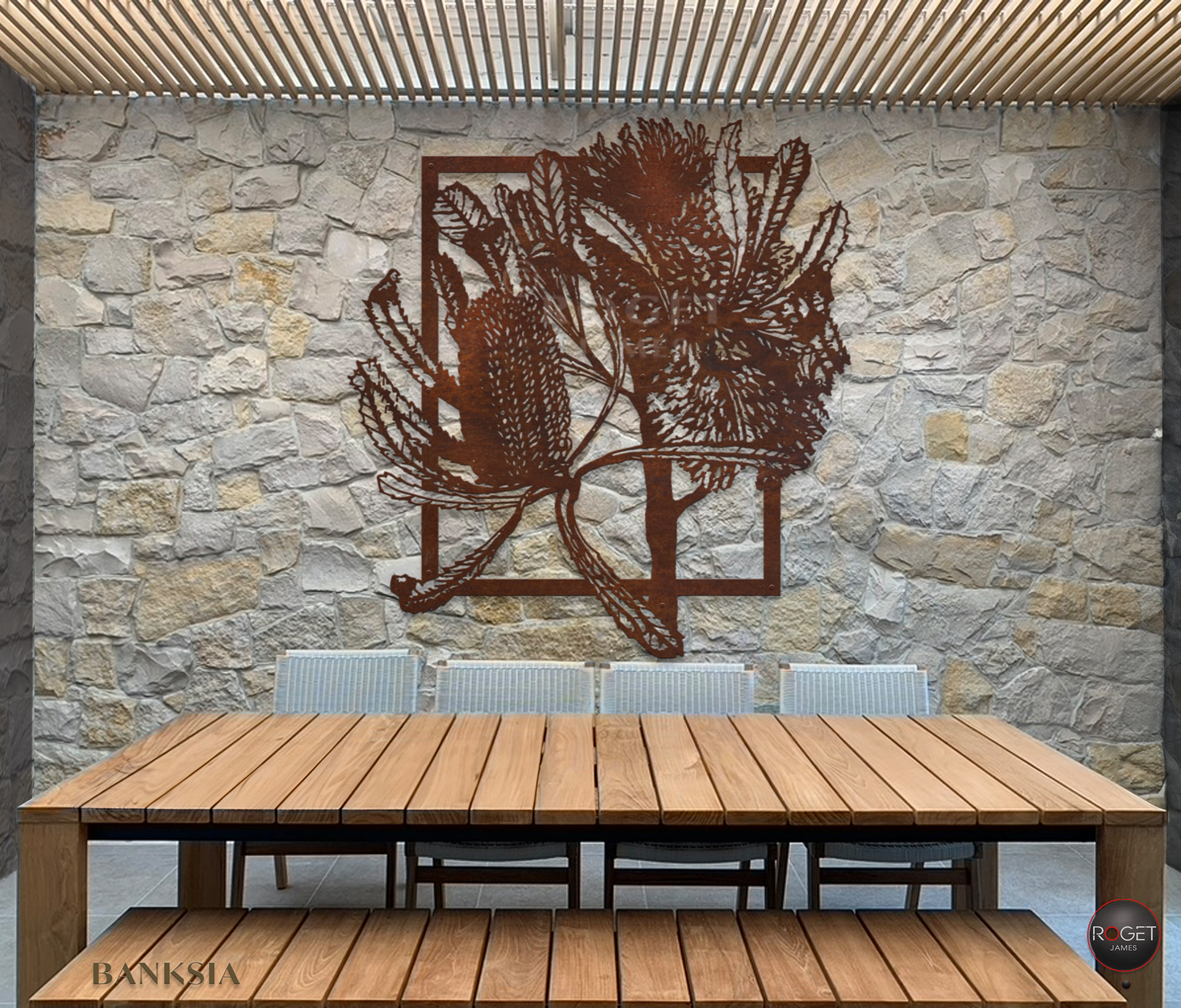 BANKSIA (Free framed)