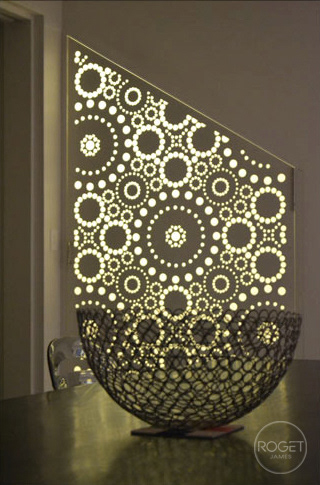 Aslyiam cellar door  & Light feature