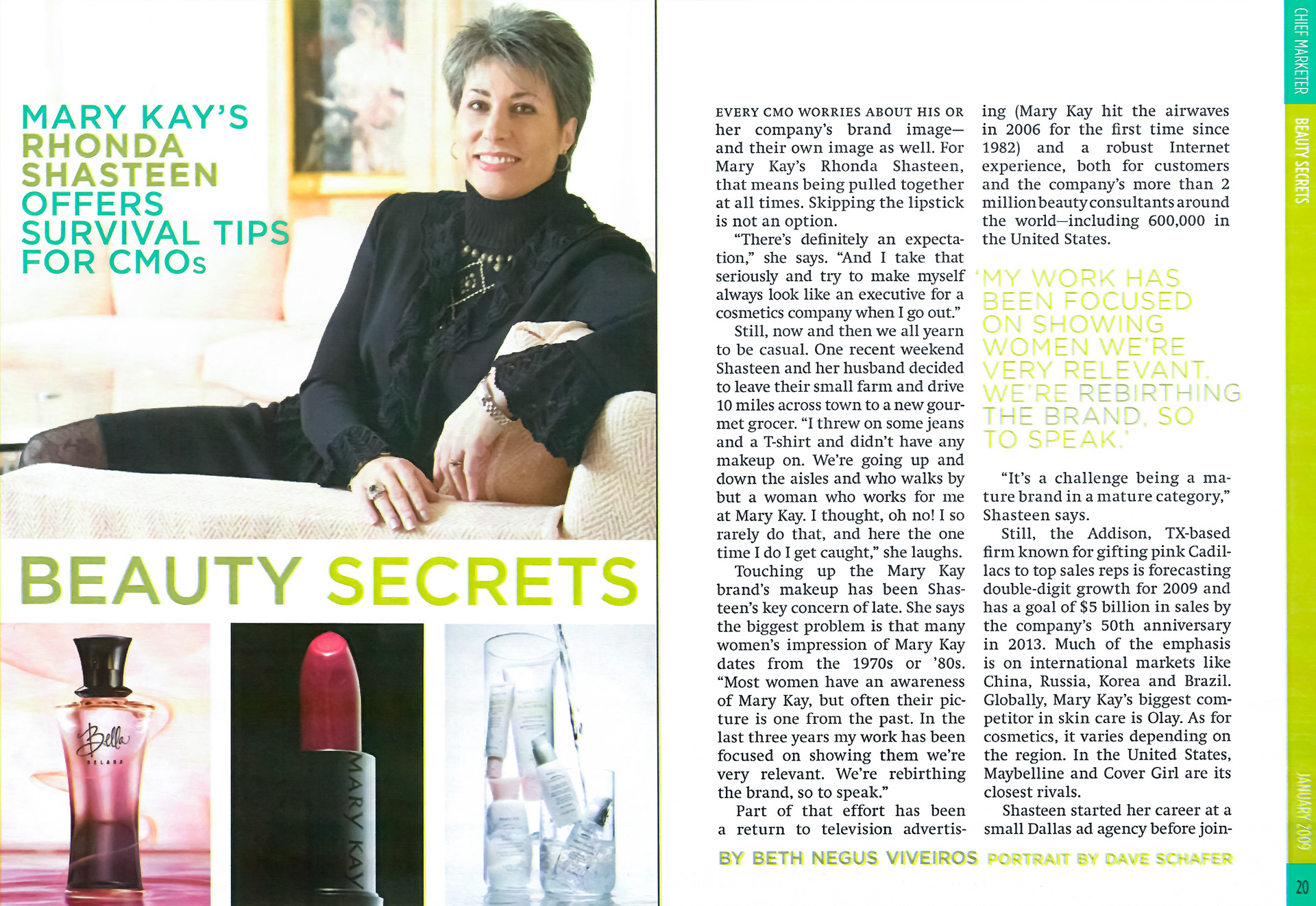Chief Marketer feature spread