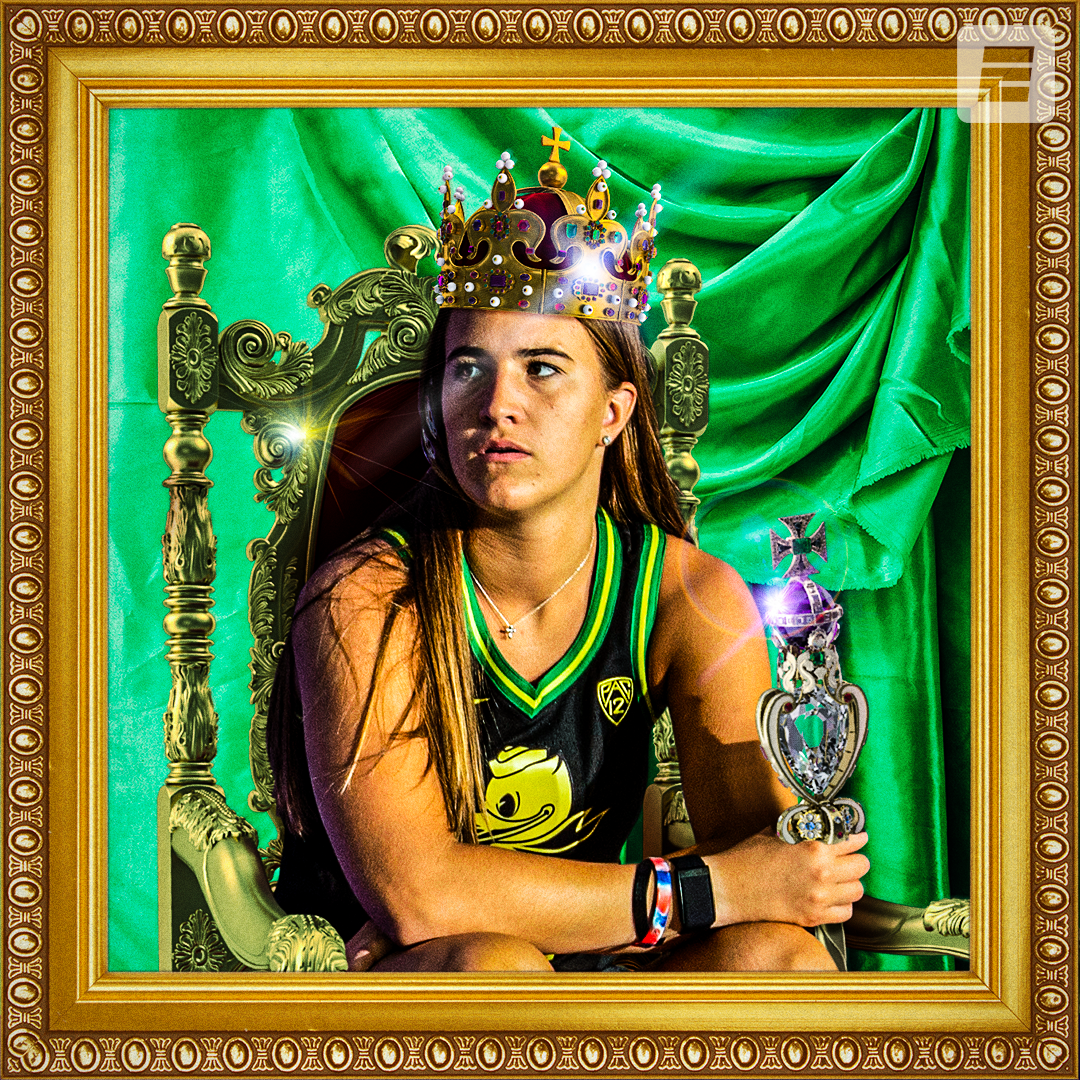 Sabrina Ionescu photoillustration