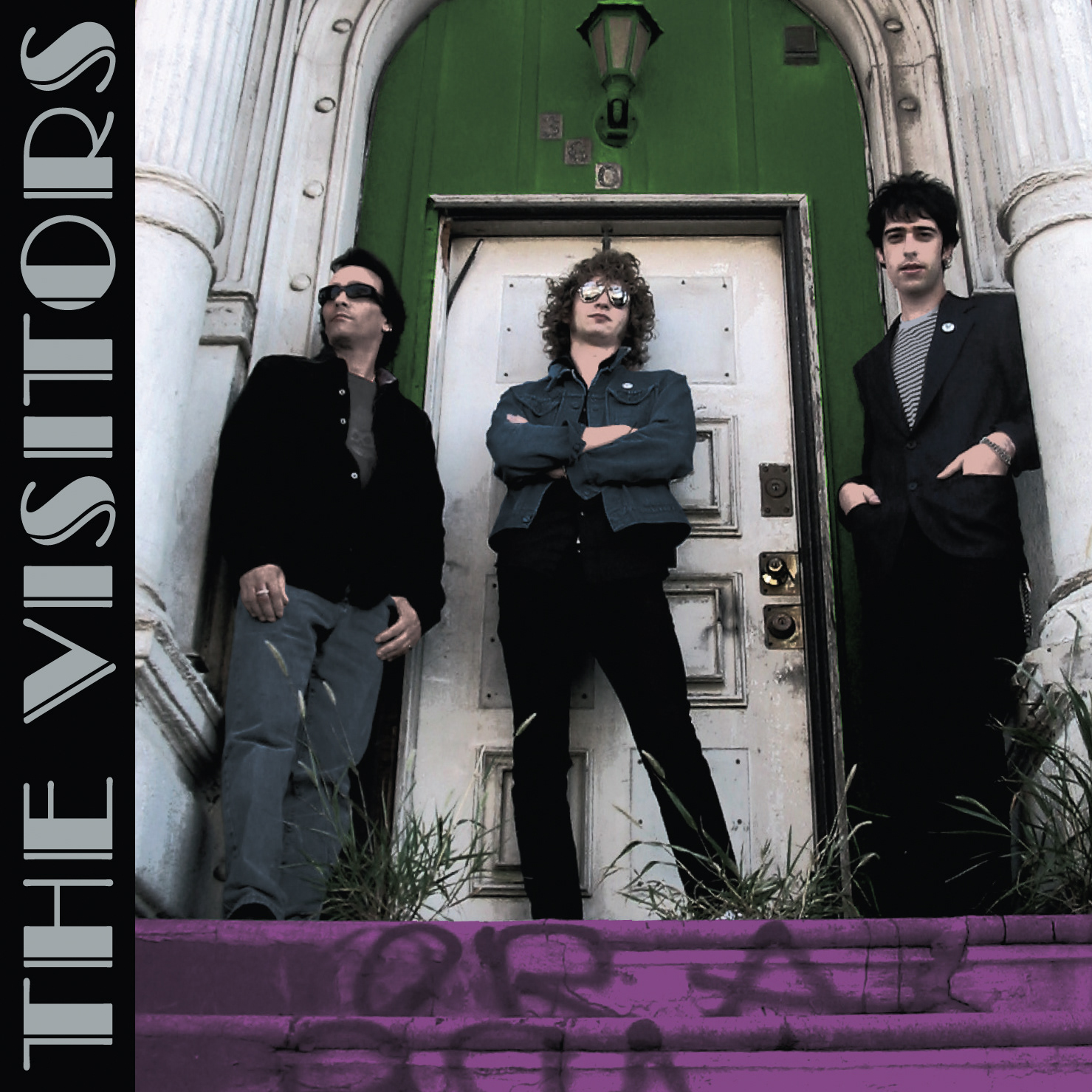 The Visitors (featuring Daddy Long Legs), self-titled album cover design
