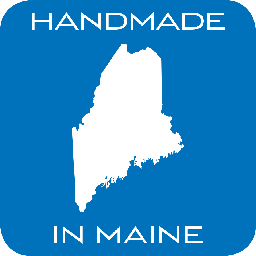 Squirrel's Nest Jewelry "Handmade in Maine" seal
