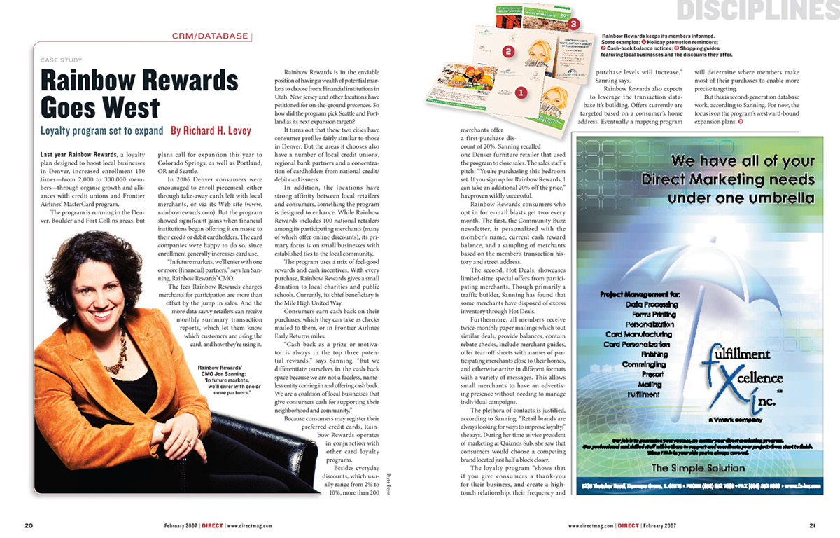 Direct front-of-book spread