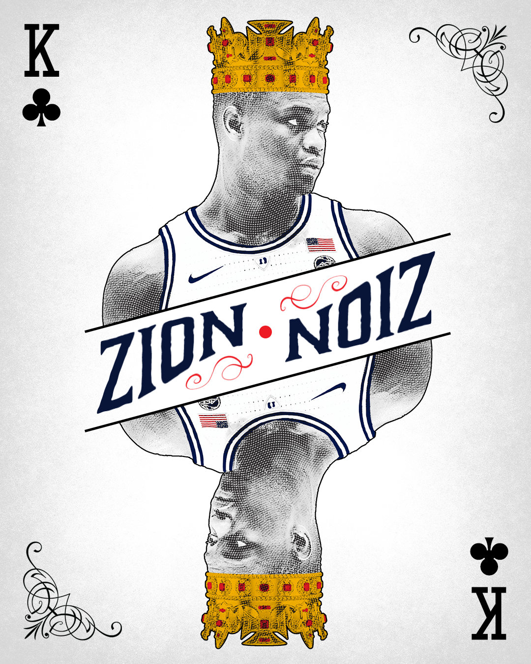 Zion Williamson photoillustration