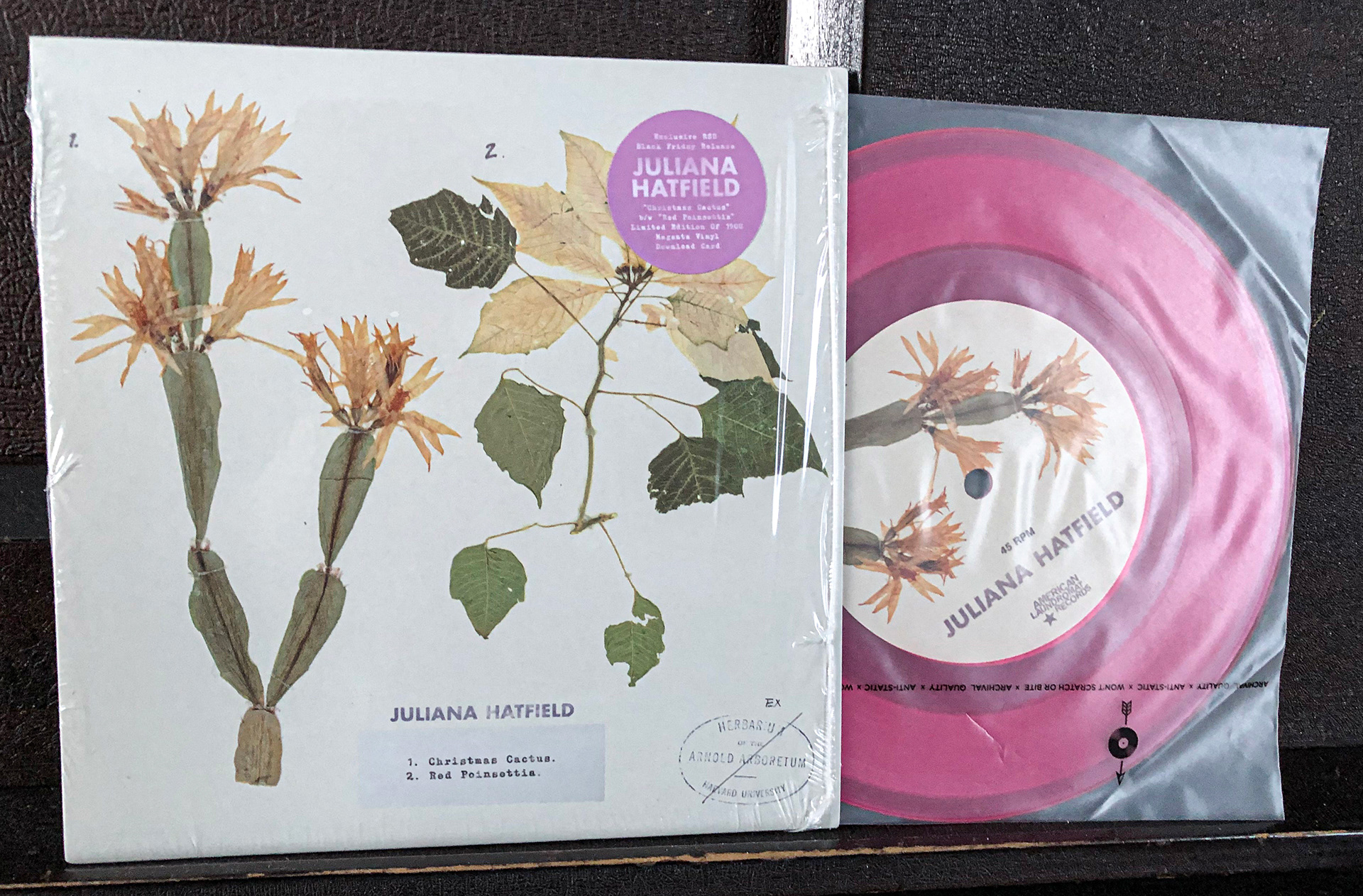 Front cover and center label
