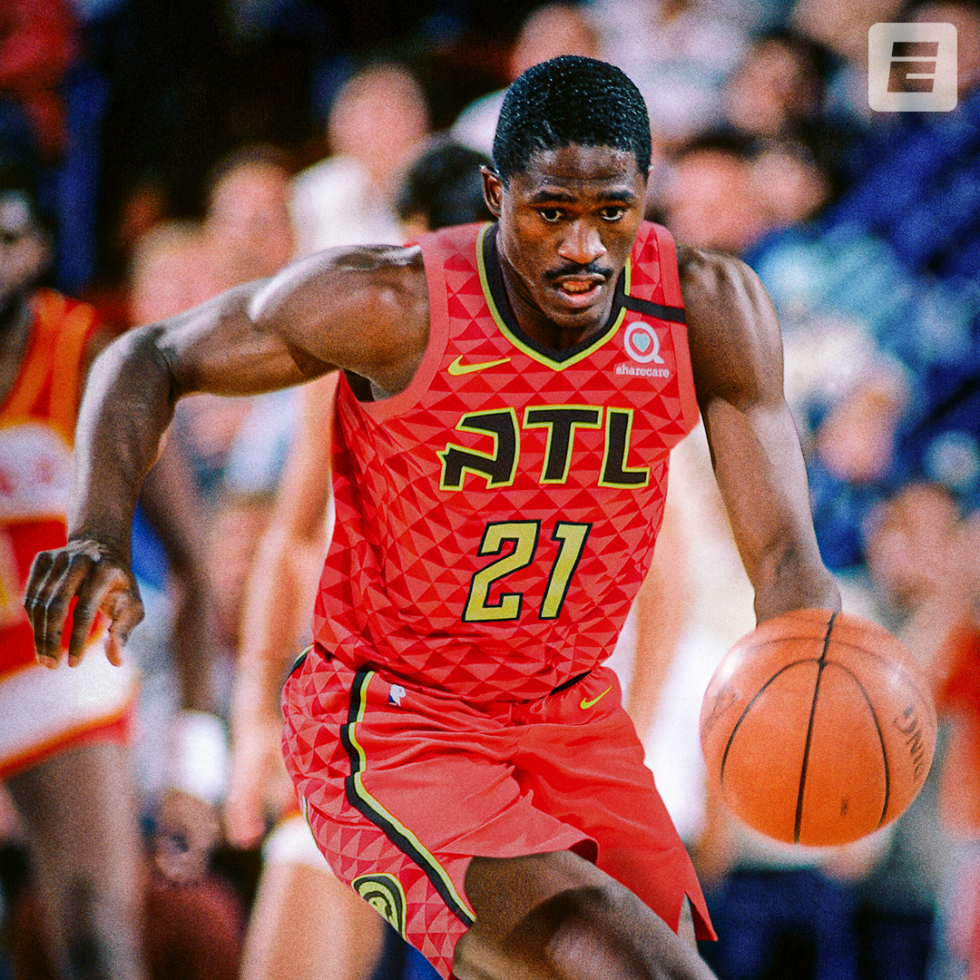 Dominique Wilkins jersey swap